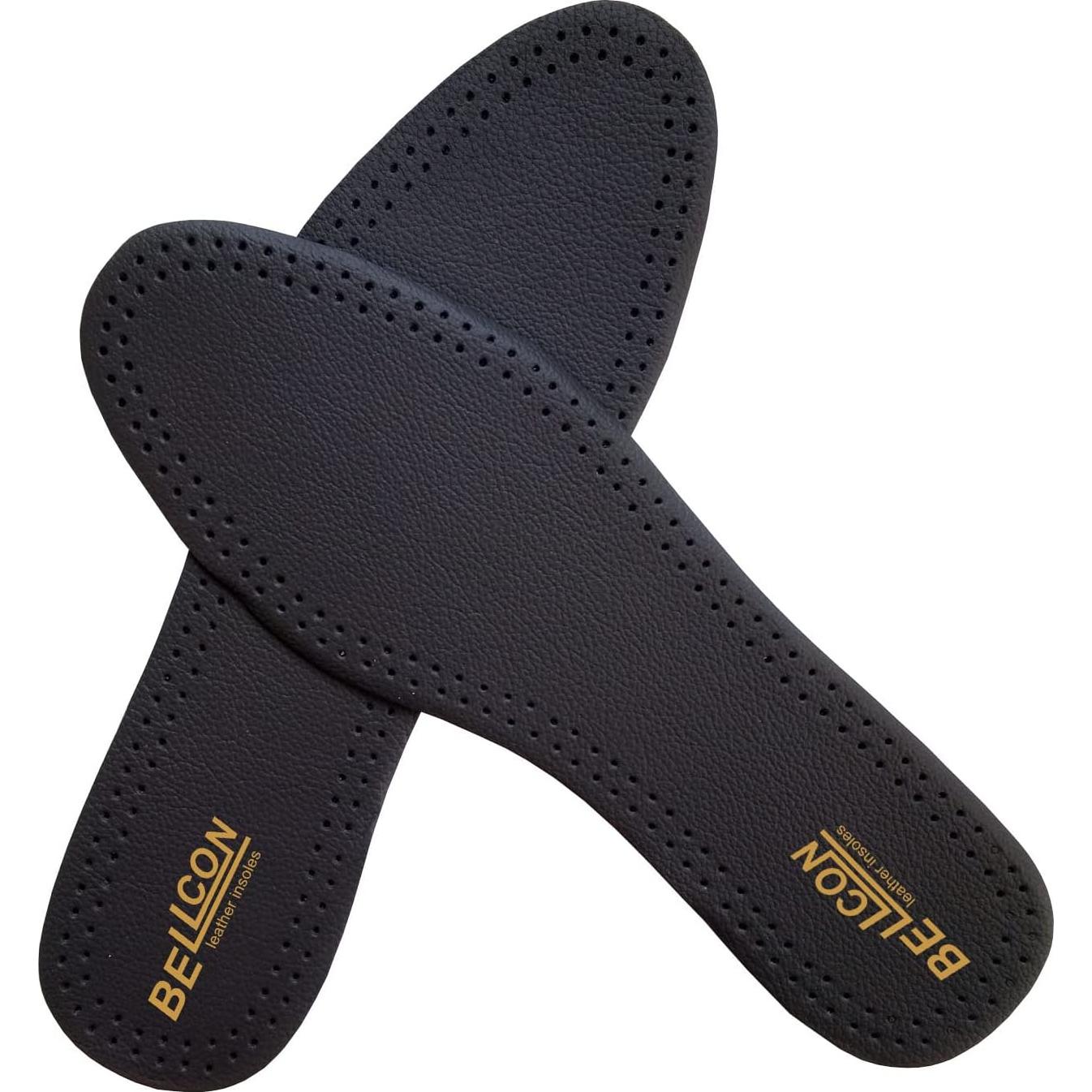 Plantillas de Cuero Bellcon Antideslizantes 3 Pares Mujeres 35-36