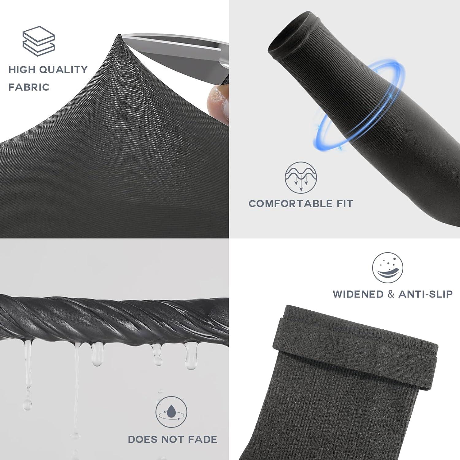 Mangas de Compresión UV Leuceiy para Hombres y Mujeres