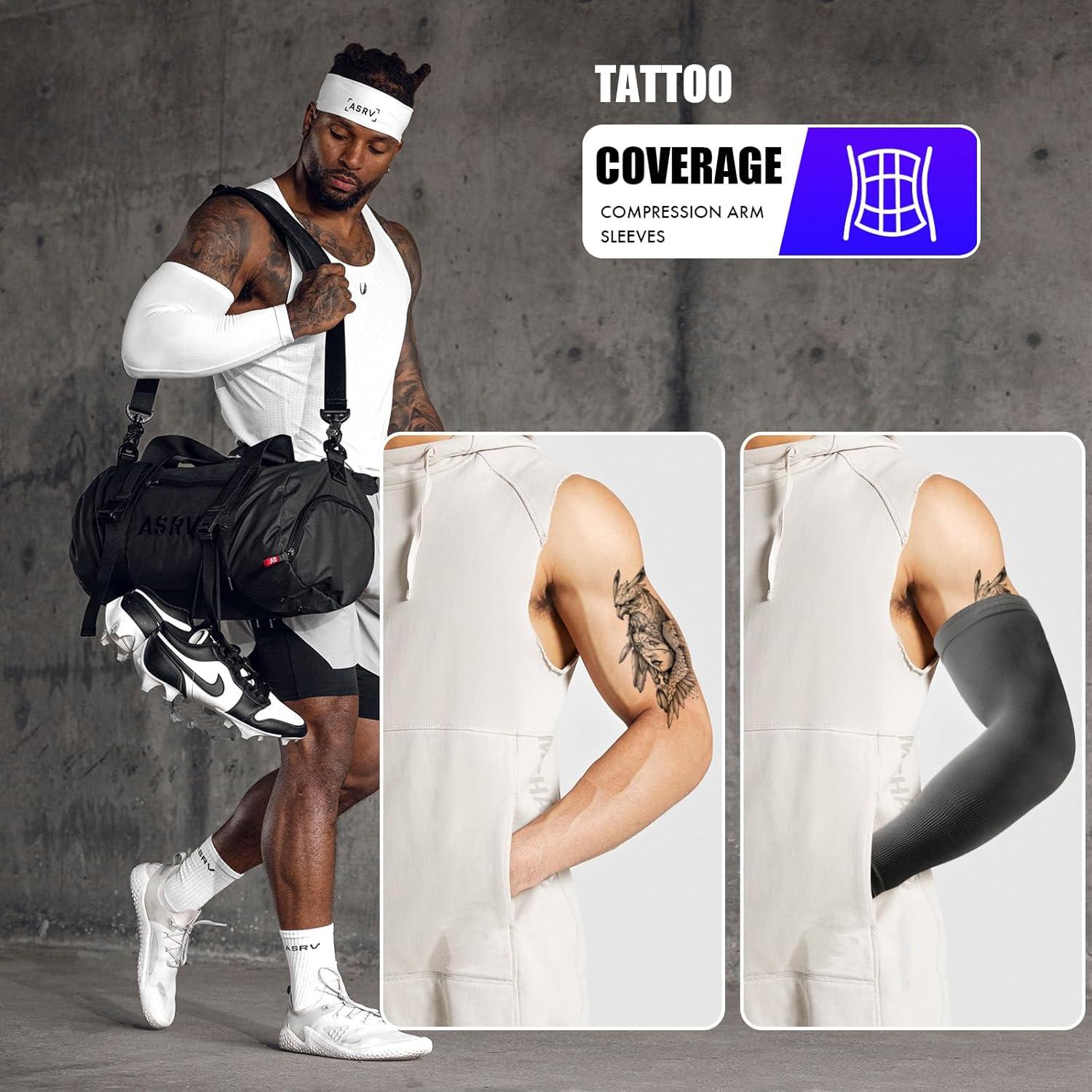 Mangas de Compresión UV Leuceiy para Hombres y Mujeres