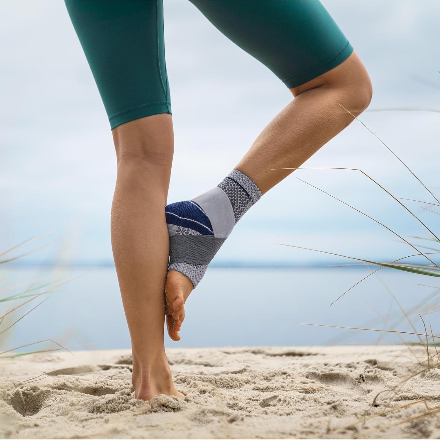 Férula para Tobillo Bauerfeind MalleoTrain Plus Derecho 1 Titanio