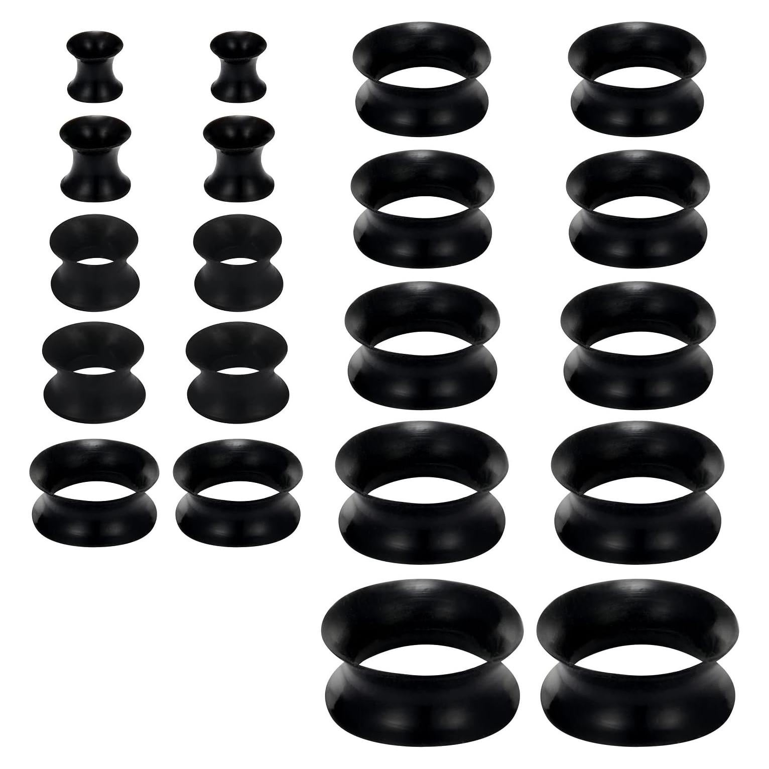 Kit de Estiramiento de Tapones de Silicona Yaalozei 6G-20mm