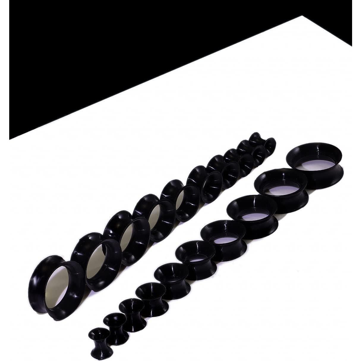 Kit de Estiramiento de Tapones de Silicona Yaalozei 6G-20mm