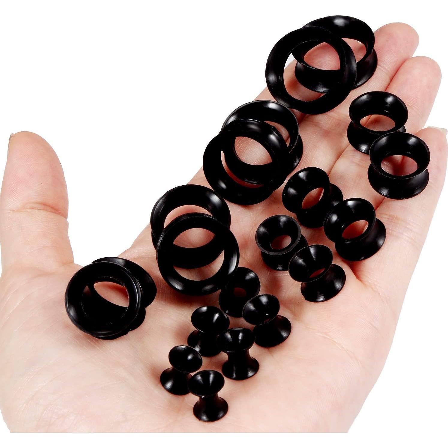 Kit de Estiramiento de Tapones de Silicona Yaalozei 6G-20mm