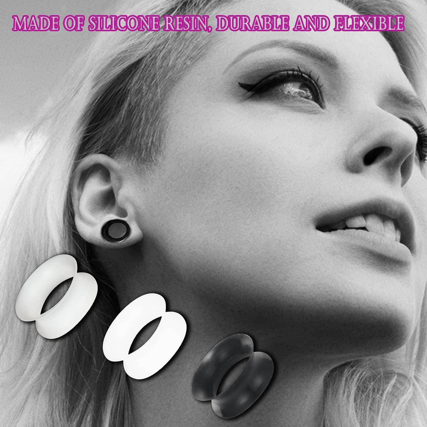 Kit de Estiramiento de Tapones de Silicona Yaalozei 6G-20mm