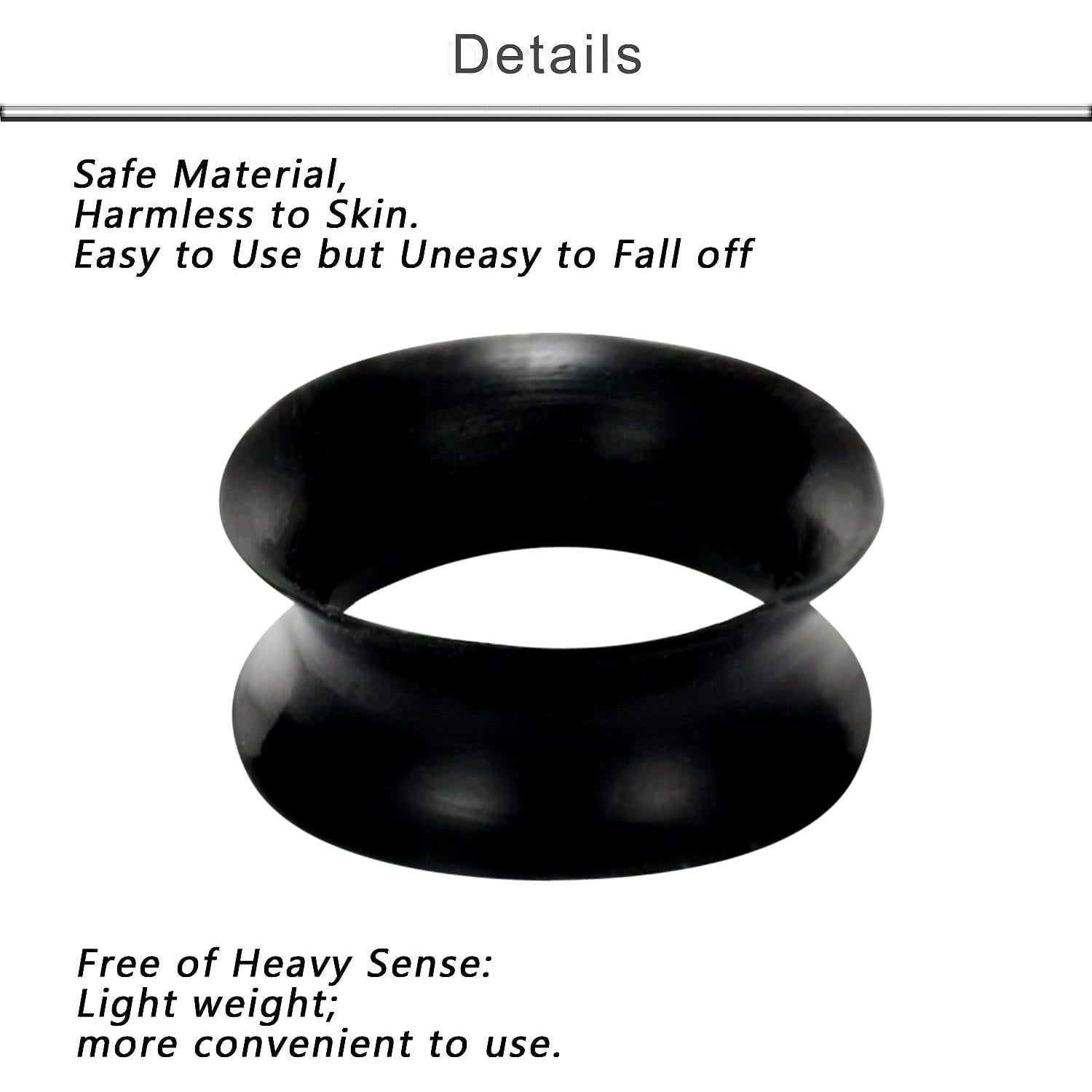 Kit de Estiramiento de Tapones de Silicona Yaalozei 6G-20mm