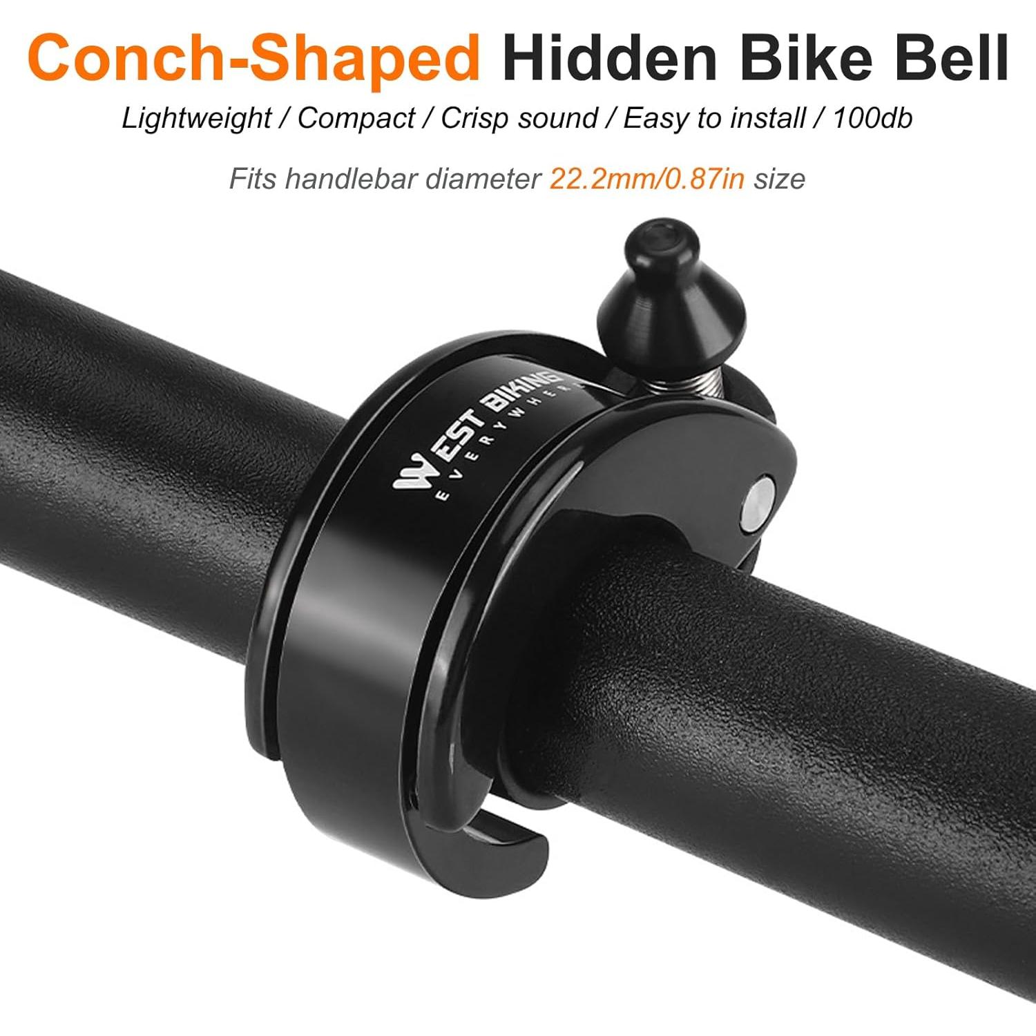 Campana de Bicicleta SONZUIA YP0706054 100dB Negra