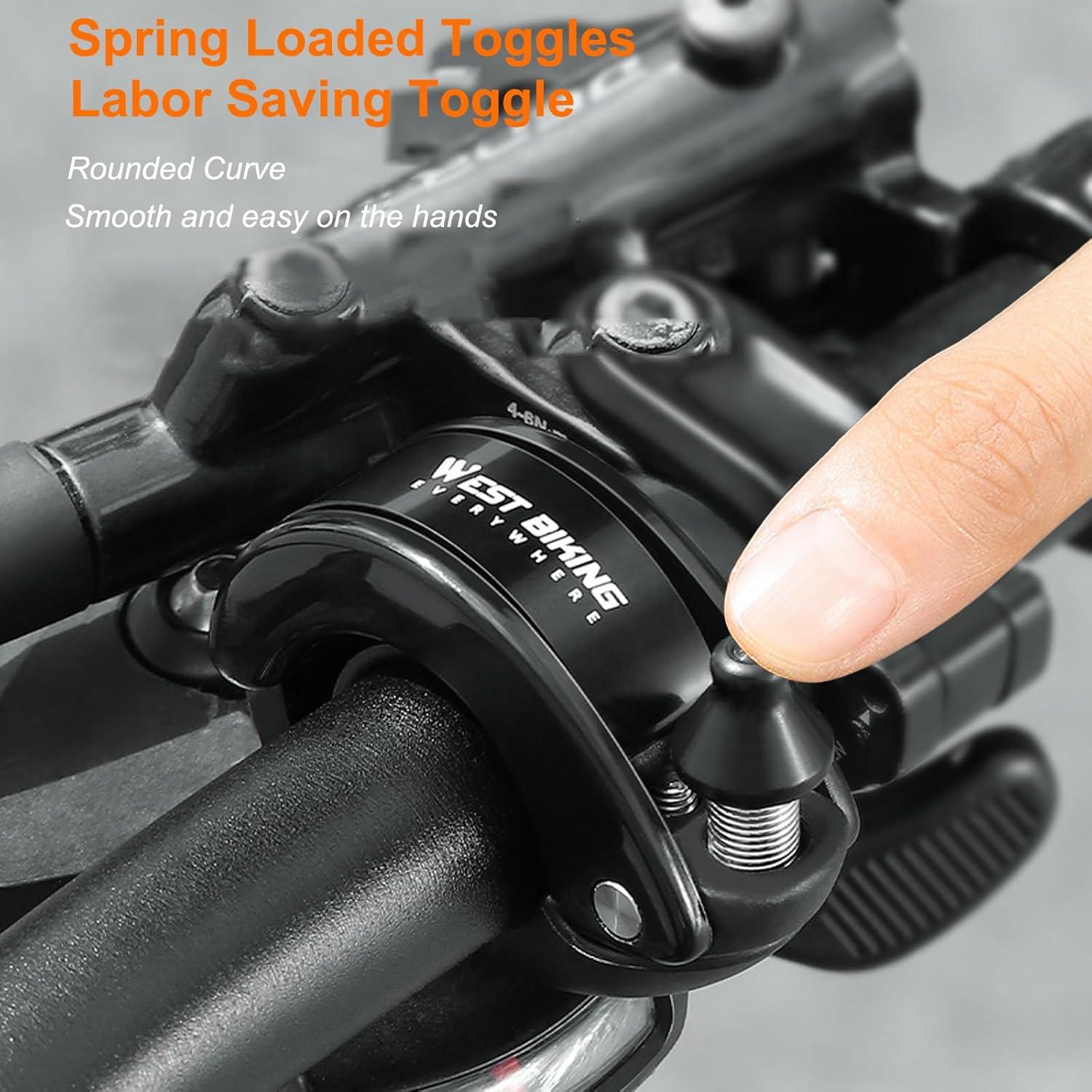 Campana de Bicicleta SONZUIA YP0706054 100dB Negra