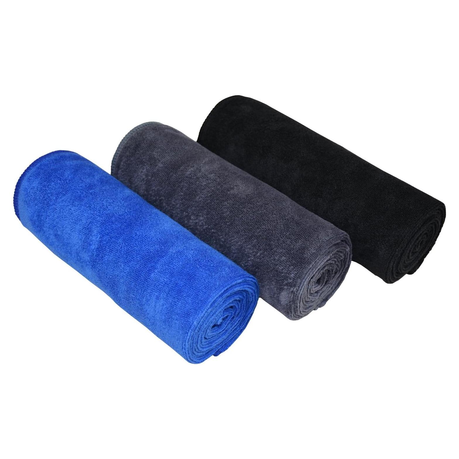 Toallas de Gimnasio Mayouth Microfibra 40x80cm Paquete de 3