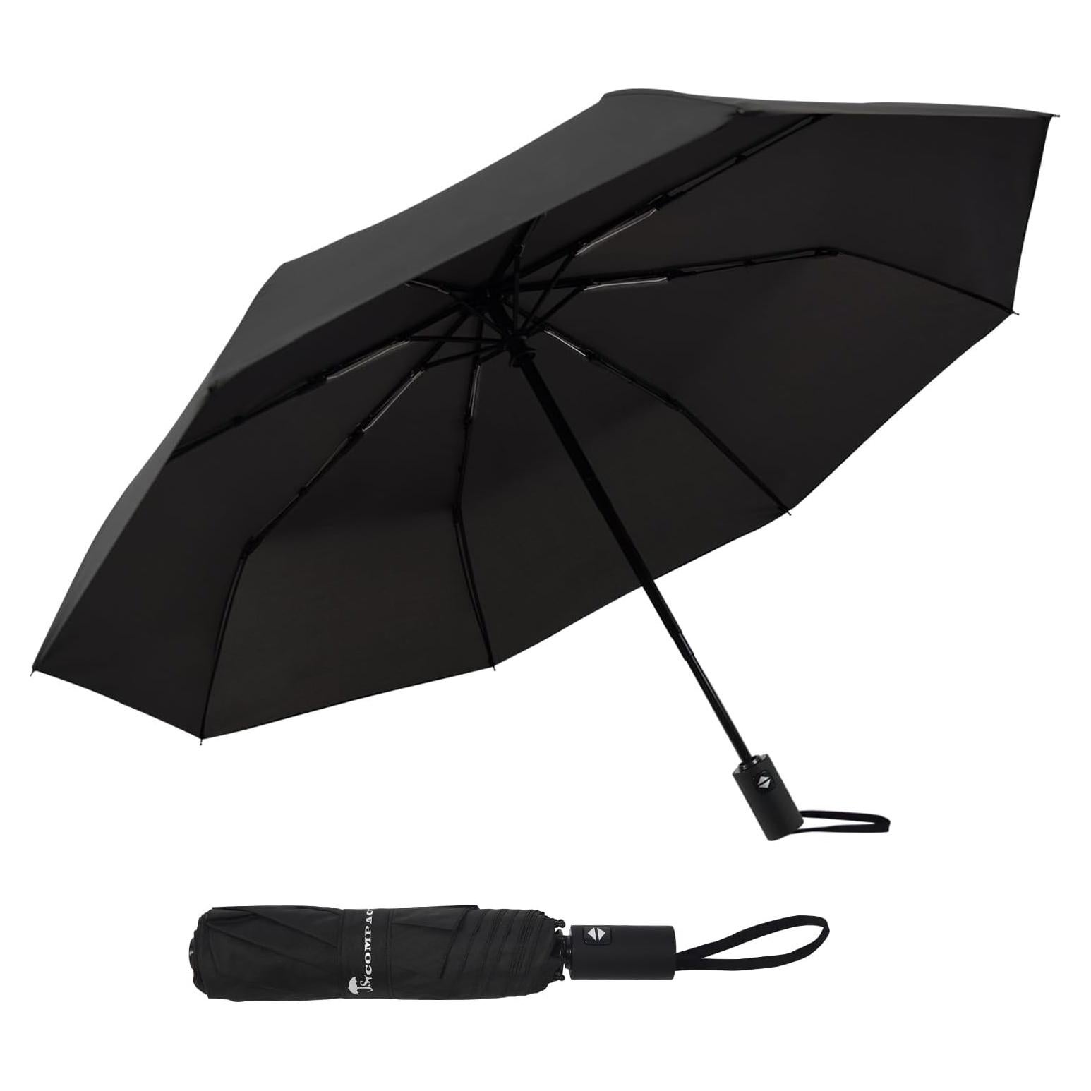 Paraguas Automático SY COMPACT Plegable Impermeable 96.5 cm