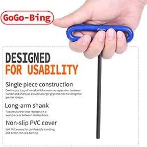 Juego de Llaves Allen GogoBing T - 24 Piezas Métricas y SAE