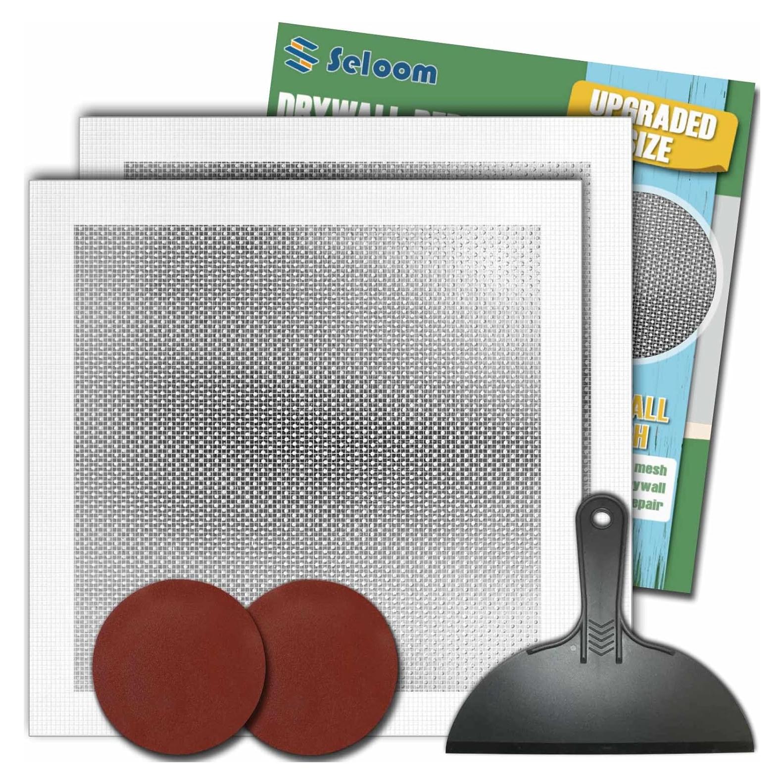 Kit de Reparación de Paneles de Yeso Seloom 30.48 cm - Rápido y Fácil