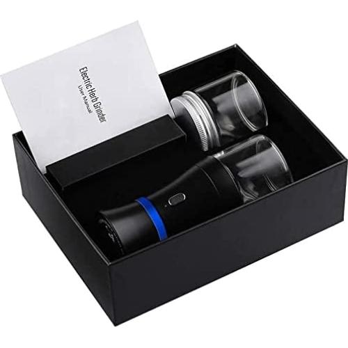 Molino Eléctrico Spacenight Compacto para Hierbas - 48g