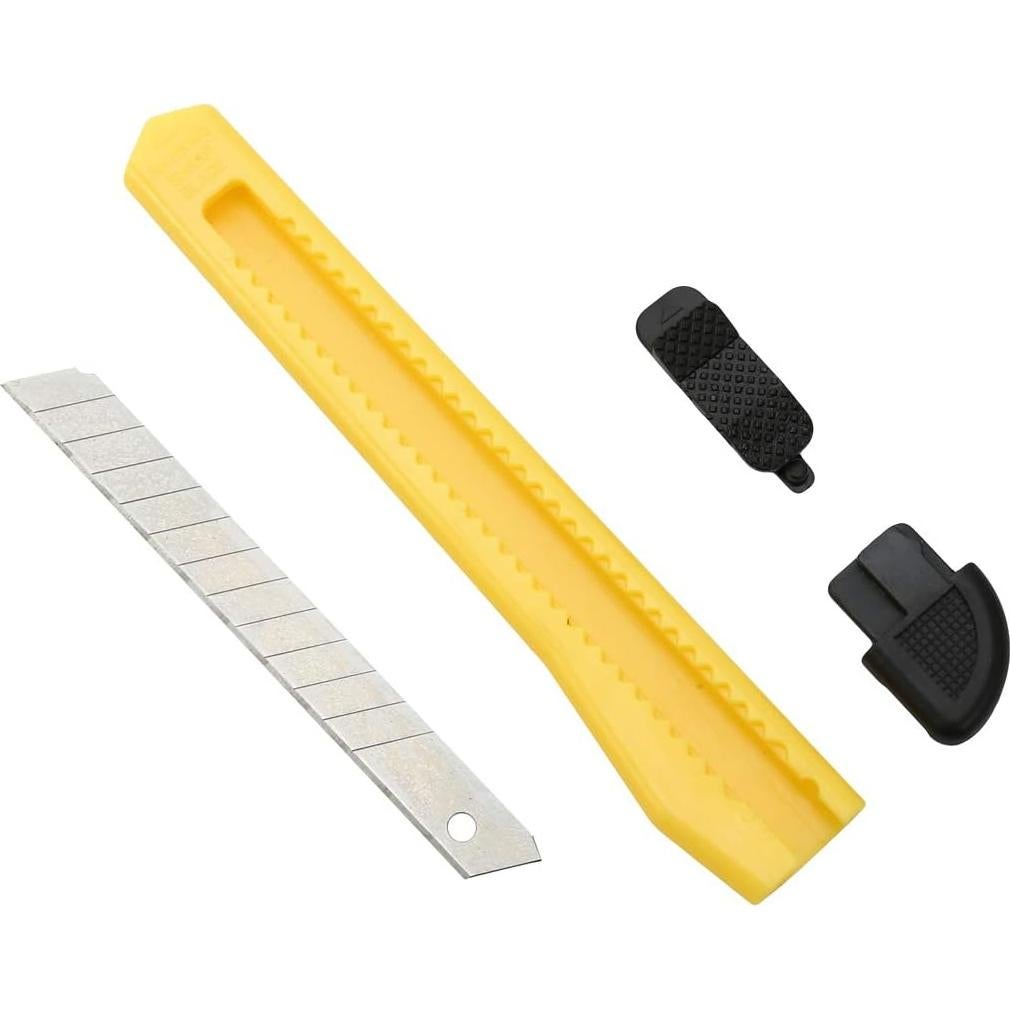 Cortadores de Caja DIYSELF 24 Piezas 9mm Retráctil Uso Pesado