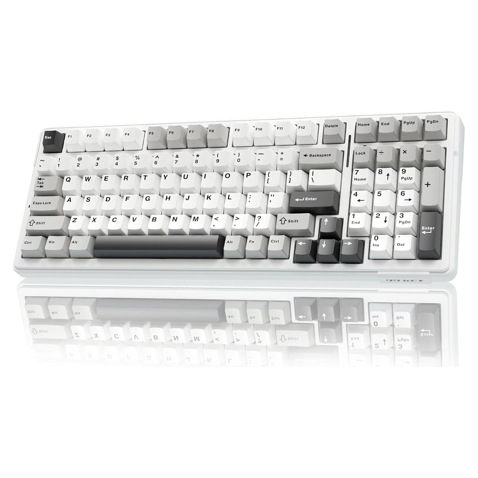 Teclado Mecánico Inalámbrico AULA F99 RGB 99 Teclas