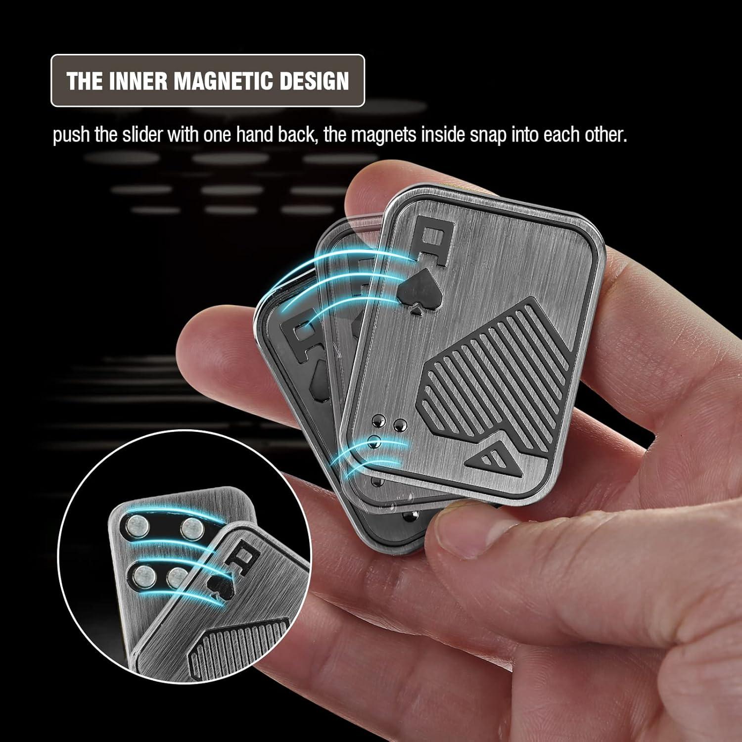 Deslizador Antiestrés EDC ITOKEY de Metal Magnético