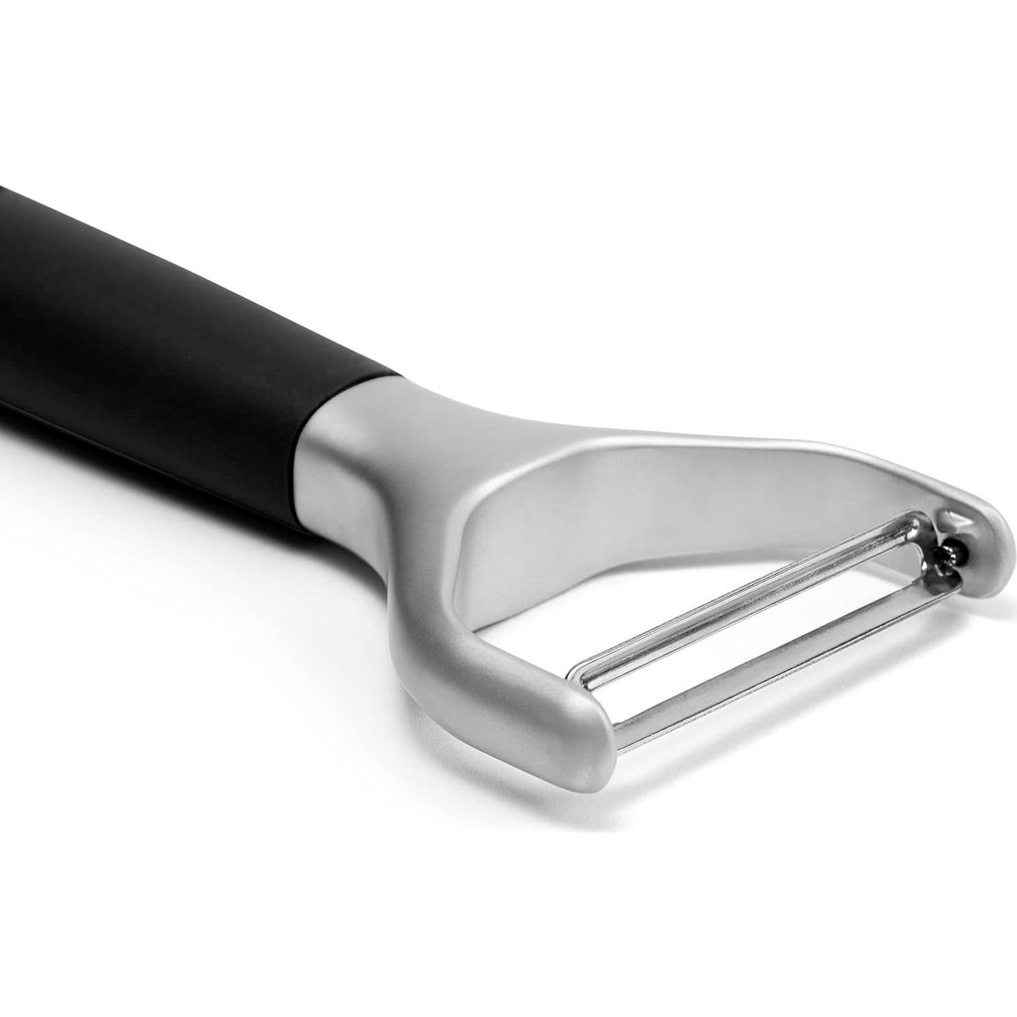 Pelador de Verduras Misen de Acero Inoxidable - Ergonomico y Fácil de Limpiar