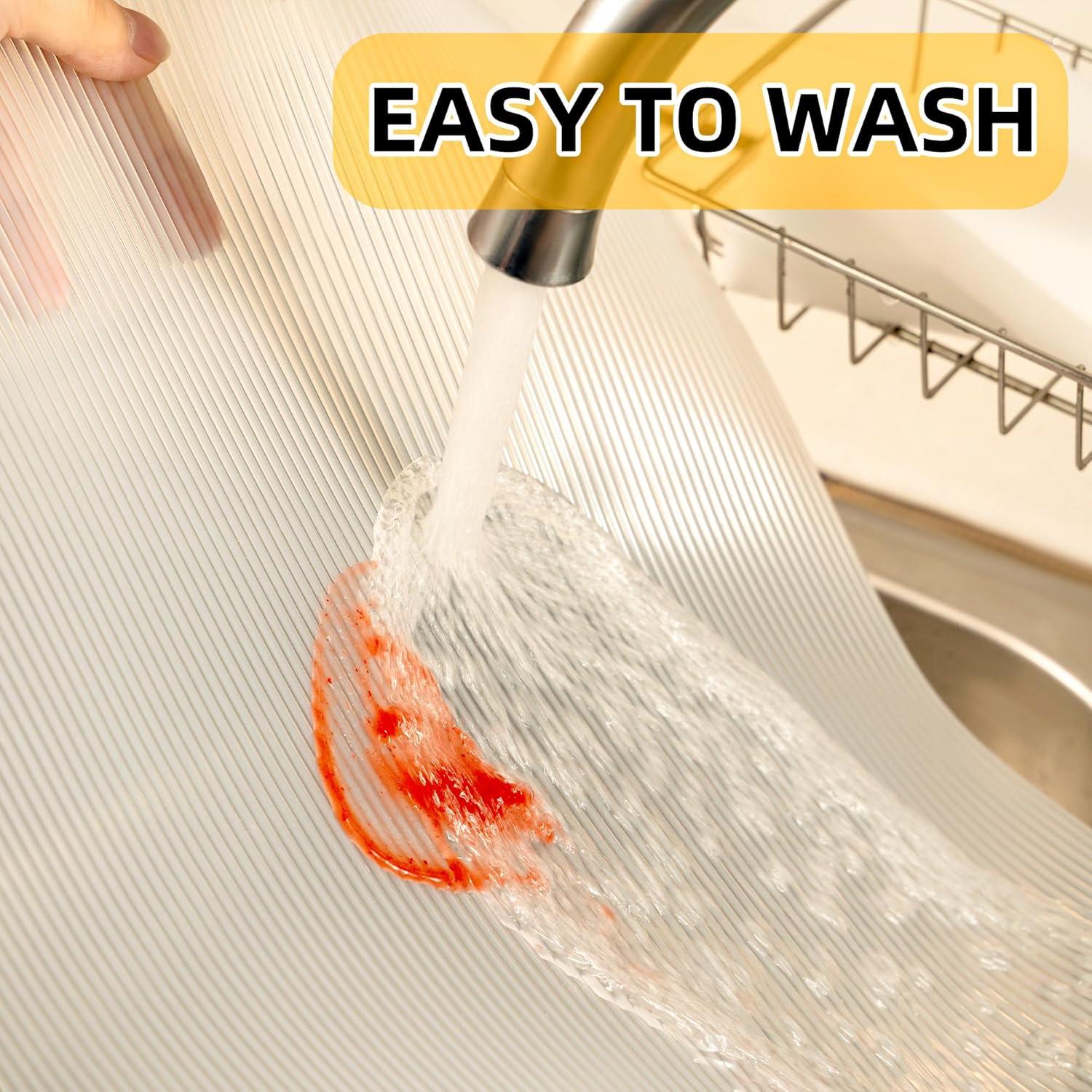 Forro de Estante Antideslizante KIAIEIU 30x152 cm EVA Impermeable