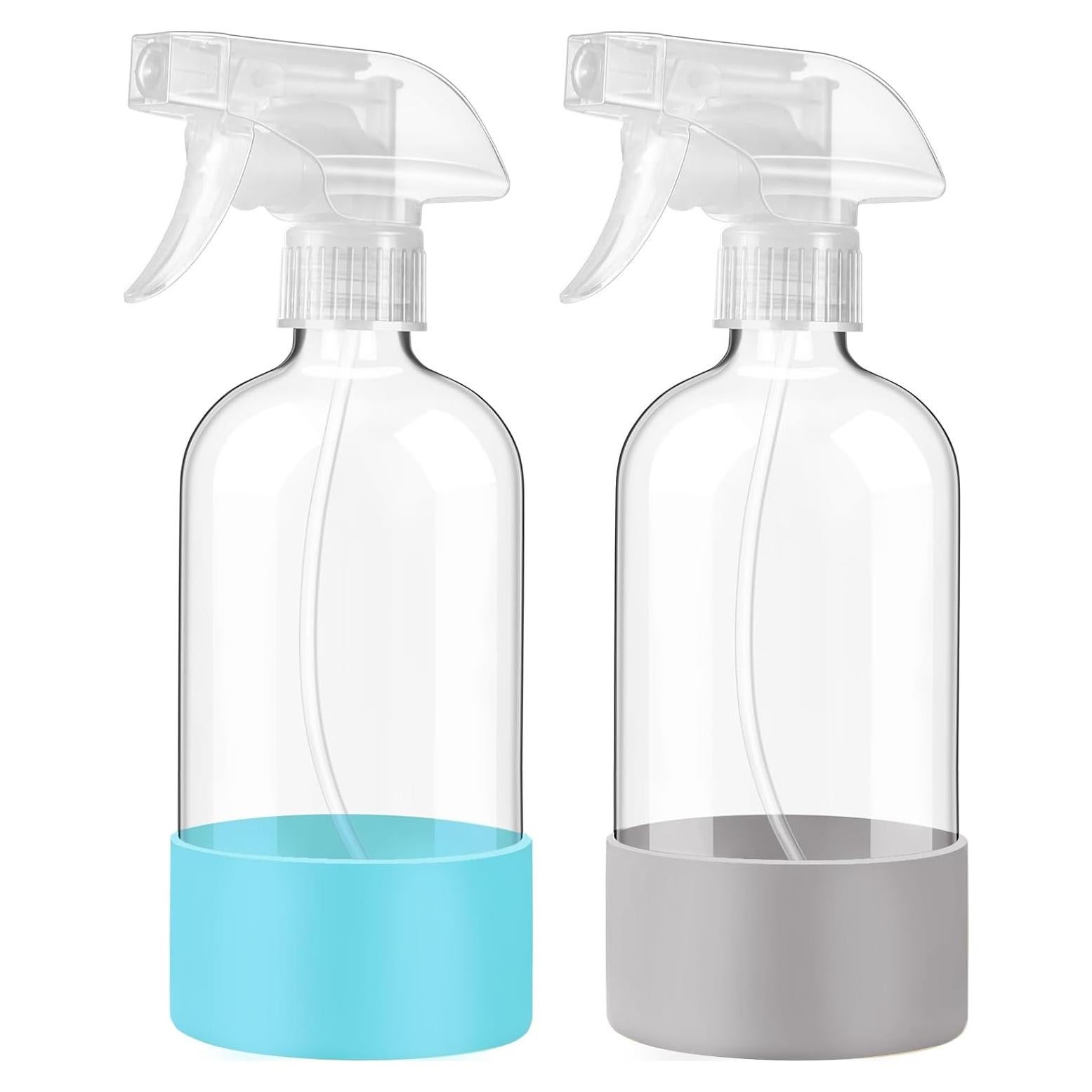 Botellas de Spray de Vidrio JohnBee 16 oz con Manga de Silicona