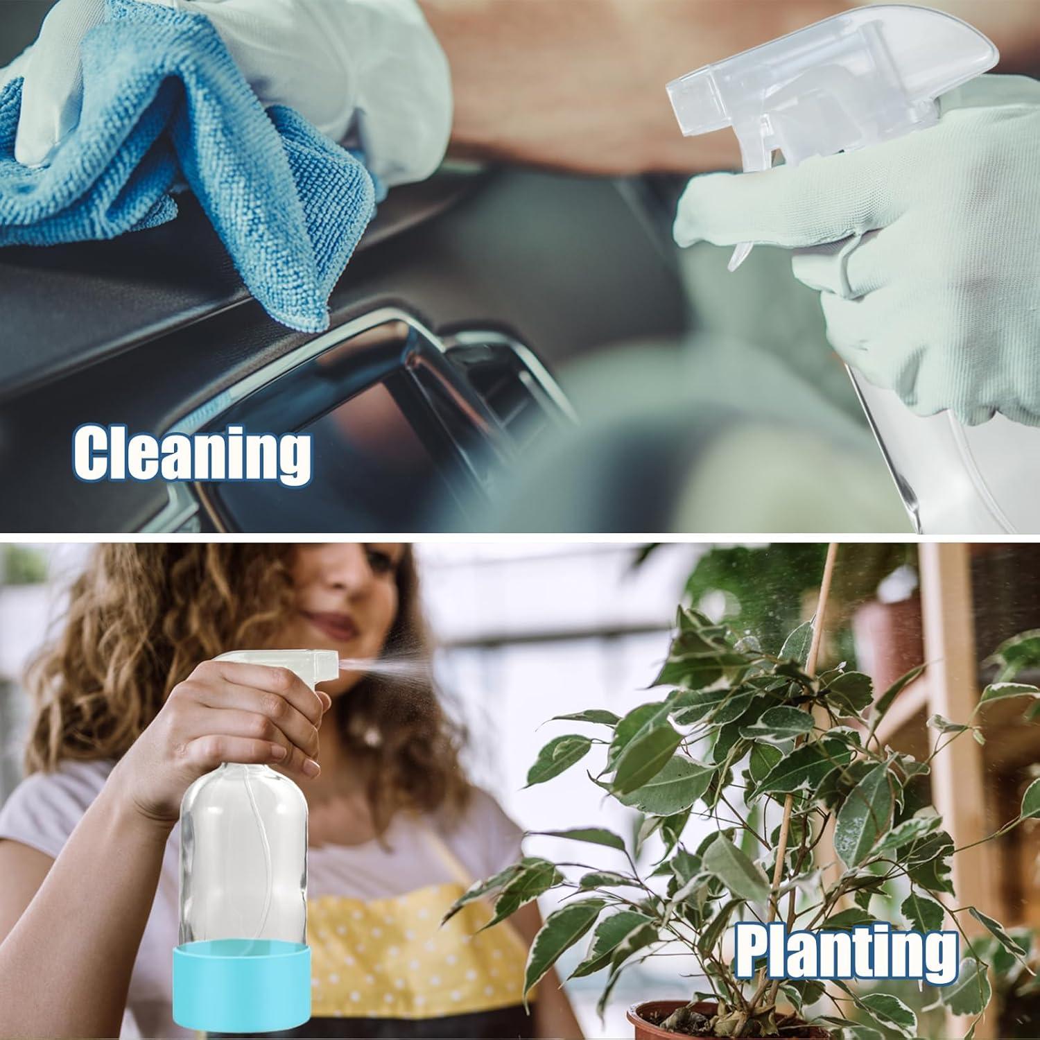 Botellas de Spray de Vidrio JohnBee 16 oz con Manga de Silicona