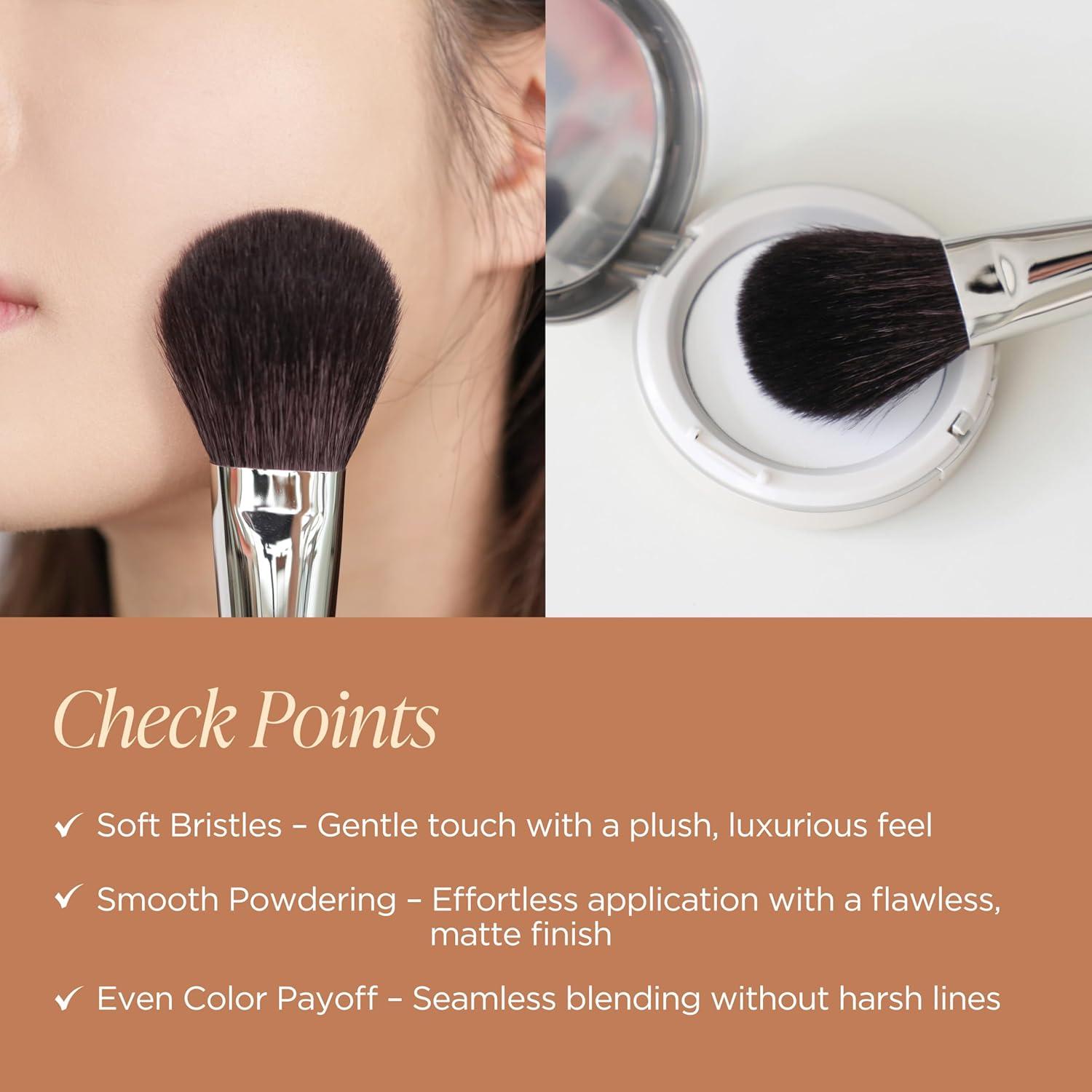 Brocha de Polvo Piccasso 103A - Maquillaje Profesional Suave