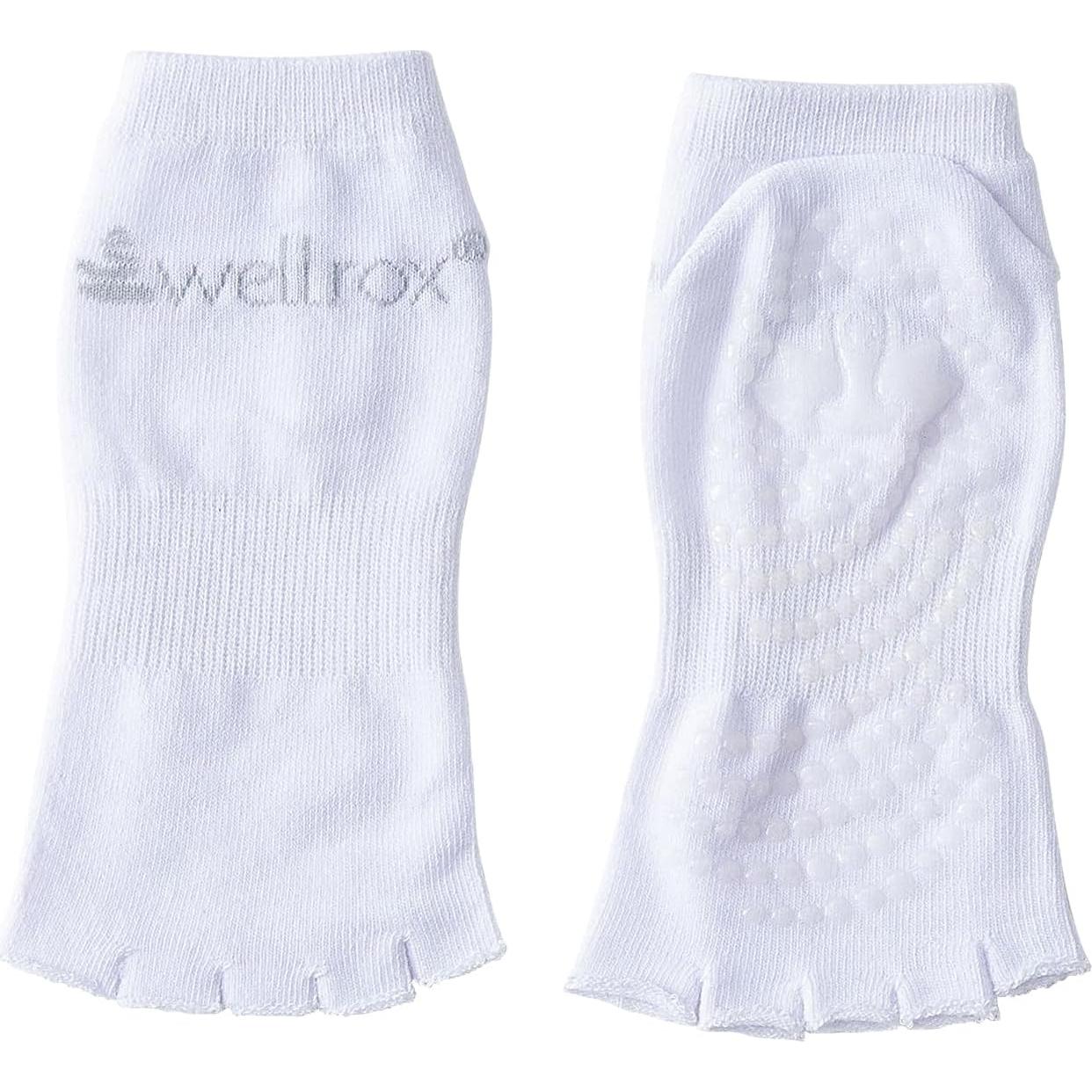 Calcetines de Yoga Sin Dedos Wellrox Unisex Antideslizantes