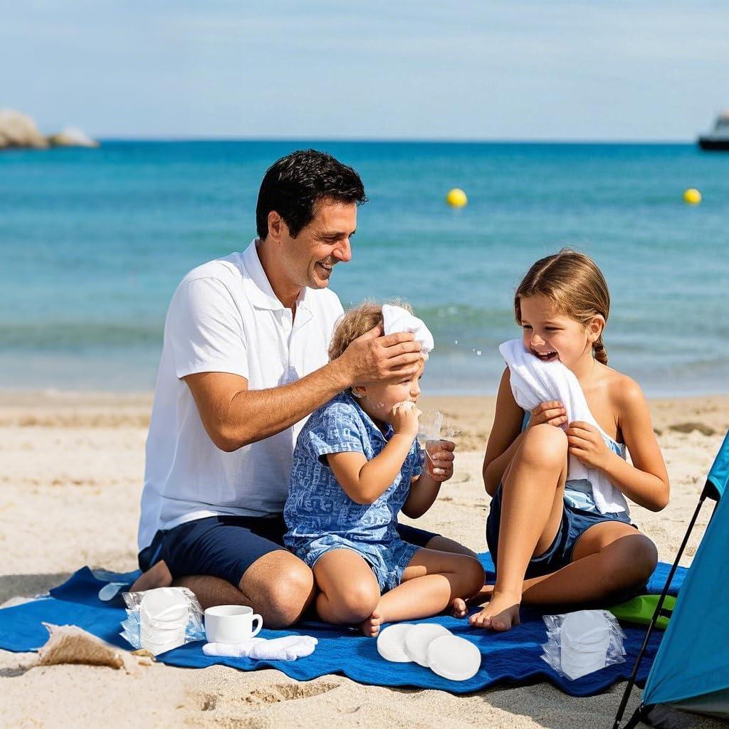 Toallas Comprimidas Desechables Jucoan 300 PCS para Viajes