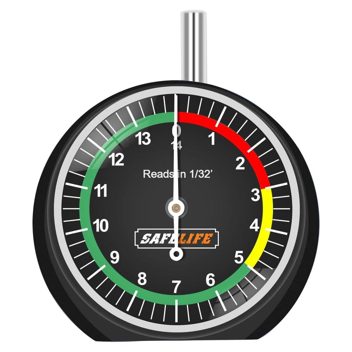 Medidor de Profundidad de Banda de Rodadura SAFELIFE 10.32 mm