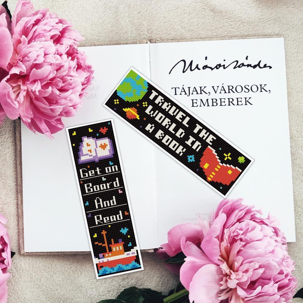 Kit de Marcadores de Punto de Cruz INFUNLY 6 Piezas Multicolor