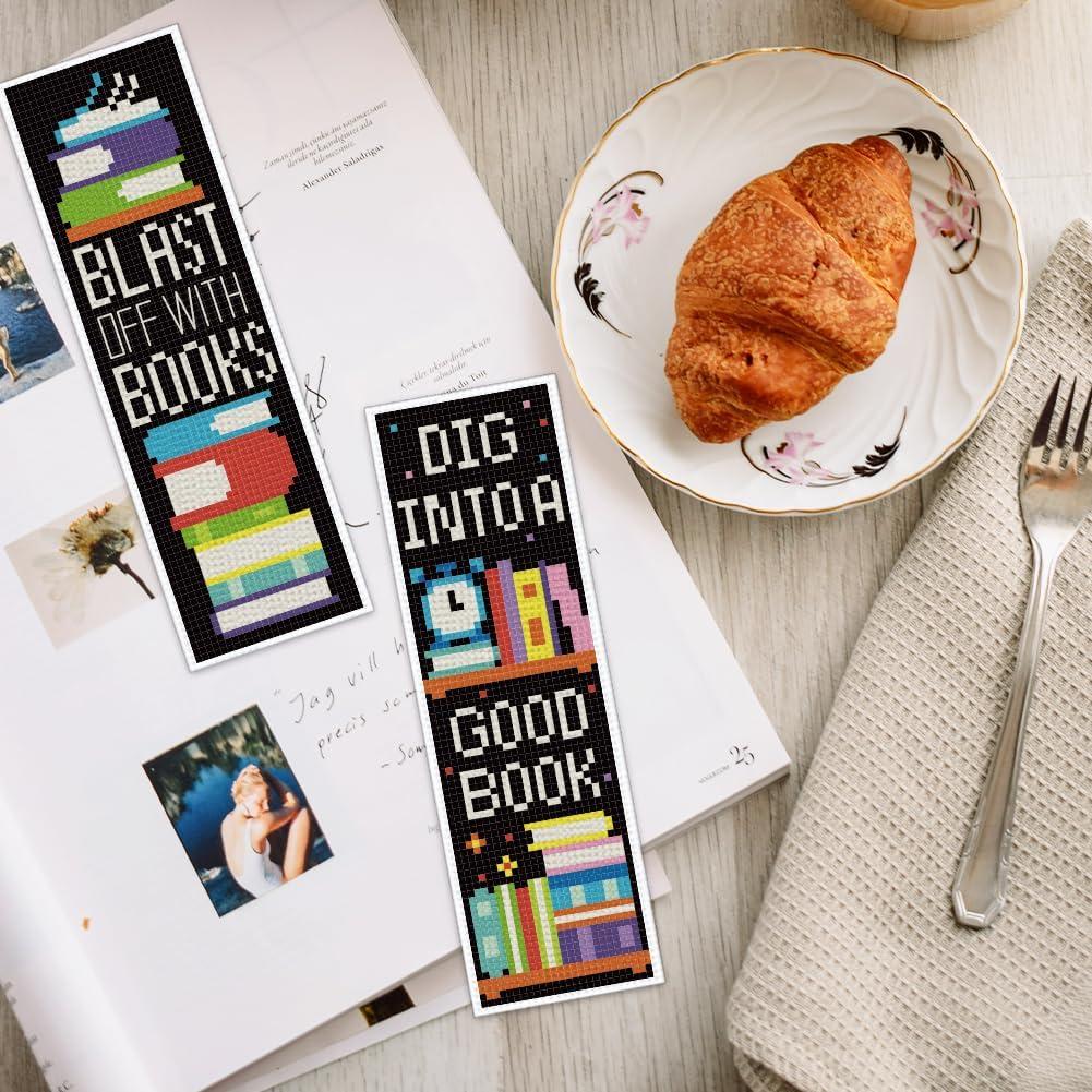 Kit de Marcadores de Punto de Cruz INFUNLY 6 Piezas Multicolor