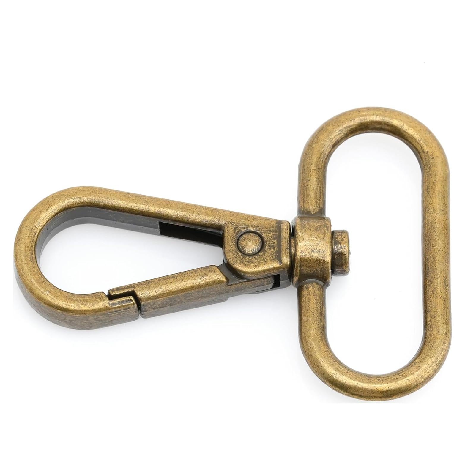 Gancho de Resorte Giratorio CRAFTMEMORE 2.54 cm Paquete de 10