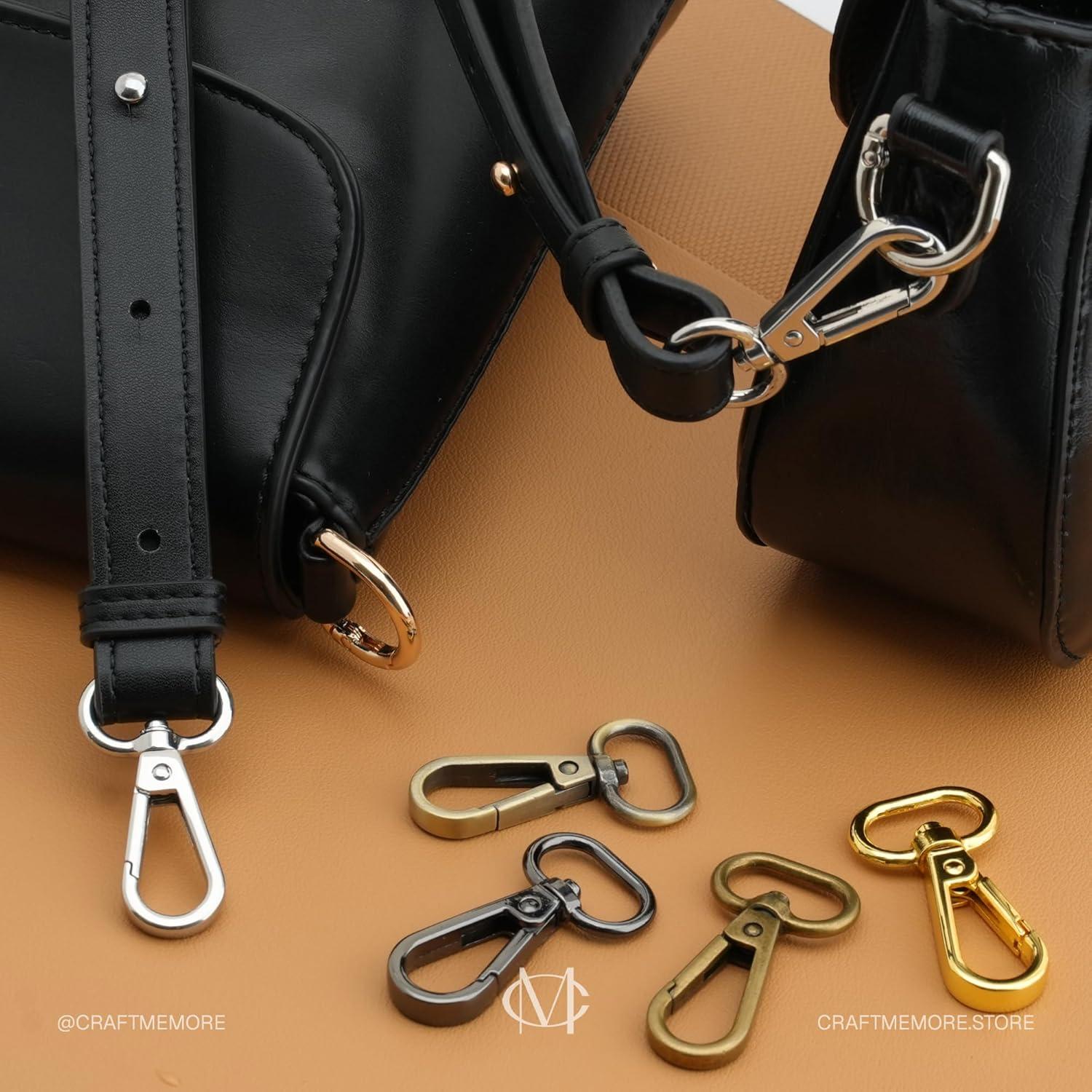 Gancho de Resorte Giratorio CRAFTMEMORE 2.54 cm Paquete de 10