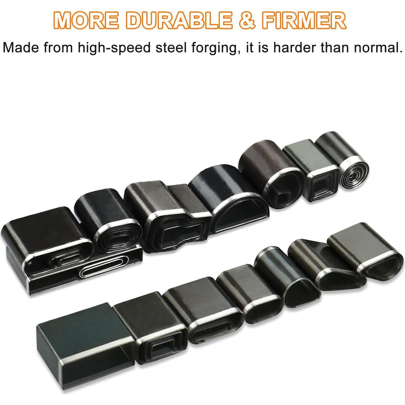 Juego de Perforación de Agujeros de Cuero YKSPLUSK 25 Piezas