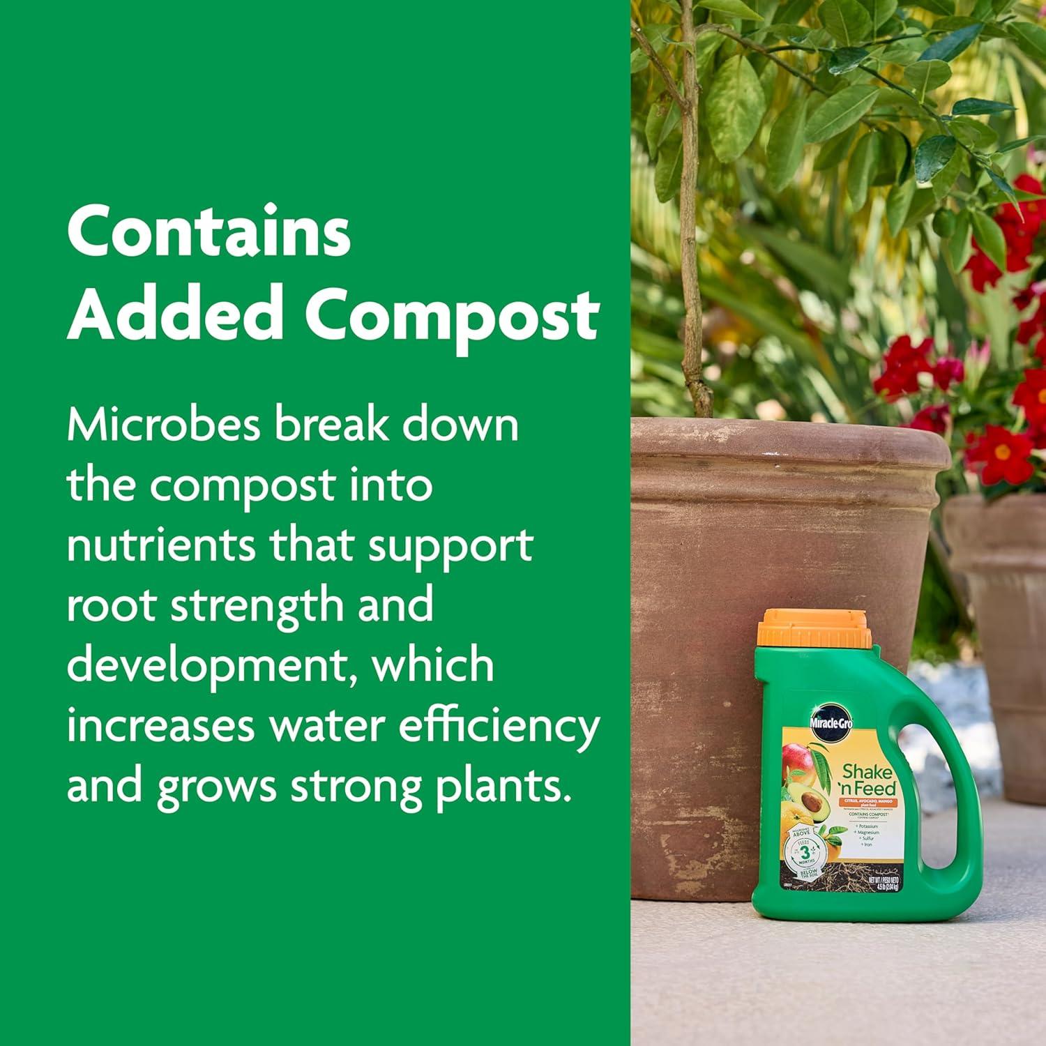 Alimento para Plantas Miracle-Gro 2.04 kg Cítricos Aguacate Mango