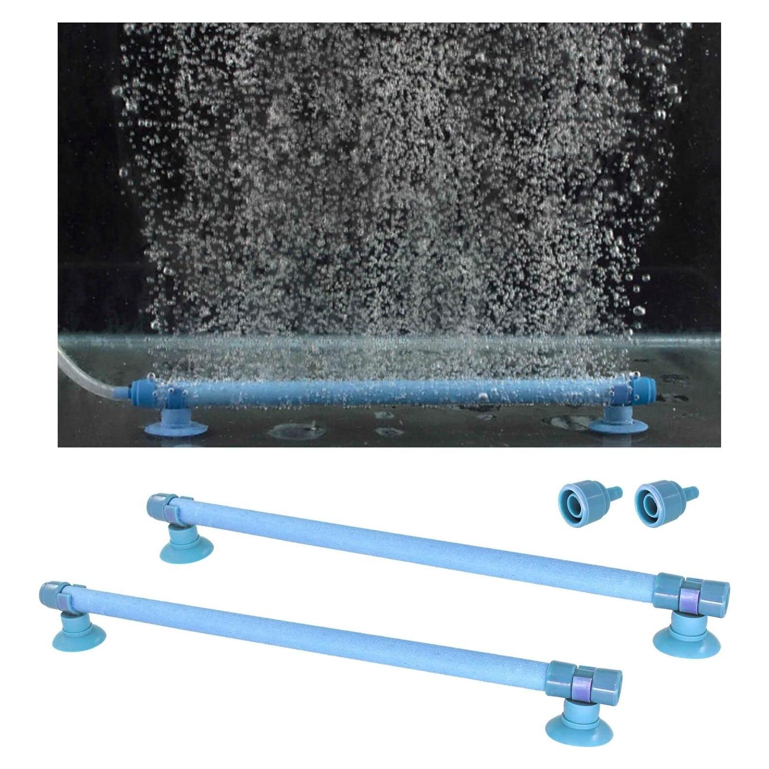 Piedra de Aire para Acuario WishLotus 2 Piezas Azul