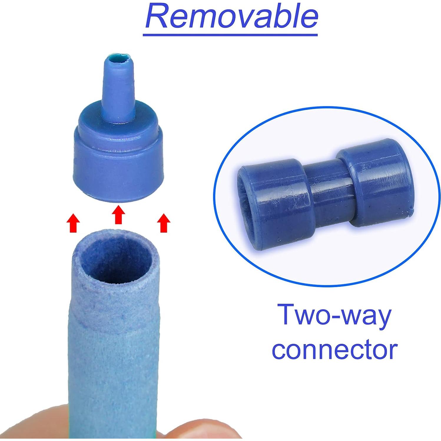 Piedra de Aire para Acuario WishLotus 2 Piezas Azul