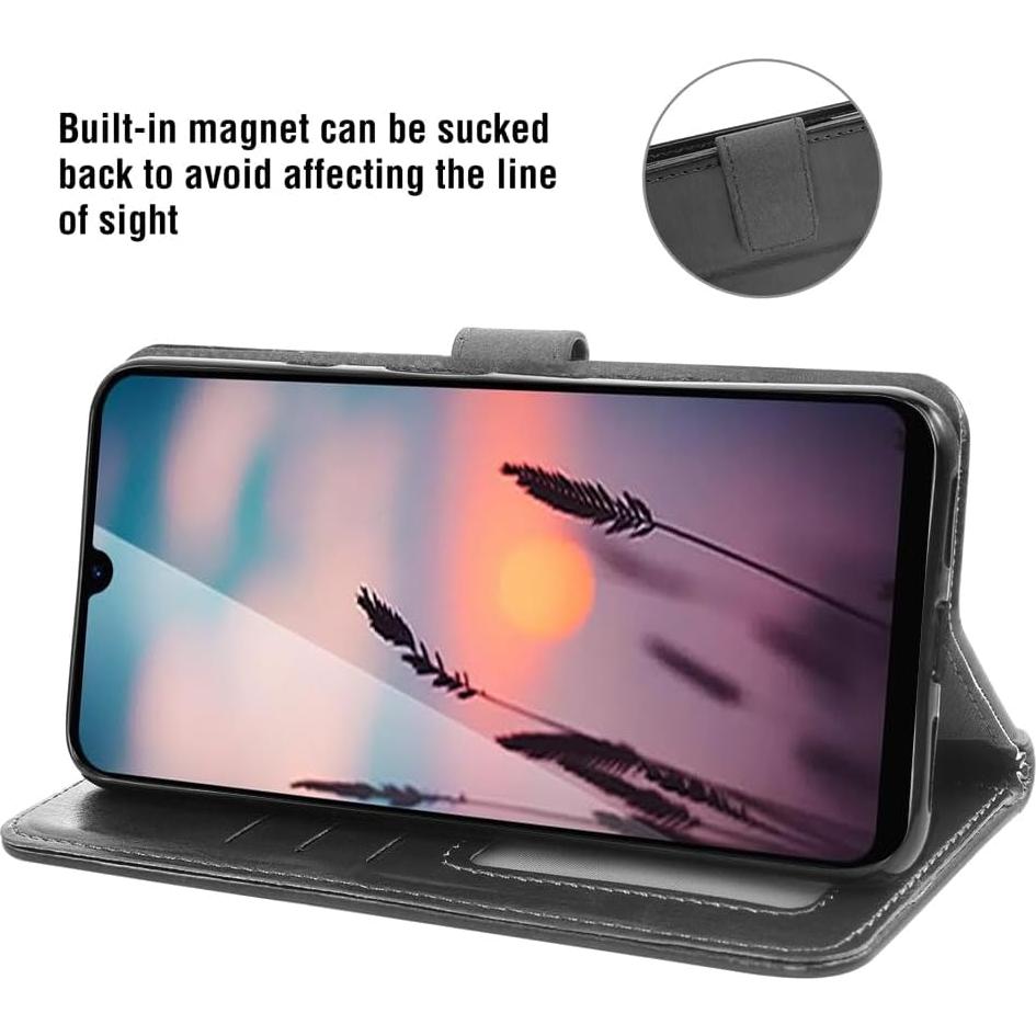 Funda Plegable Asuwish para Cricket Debut S2 con Protector