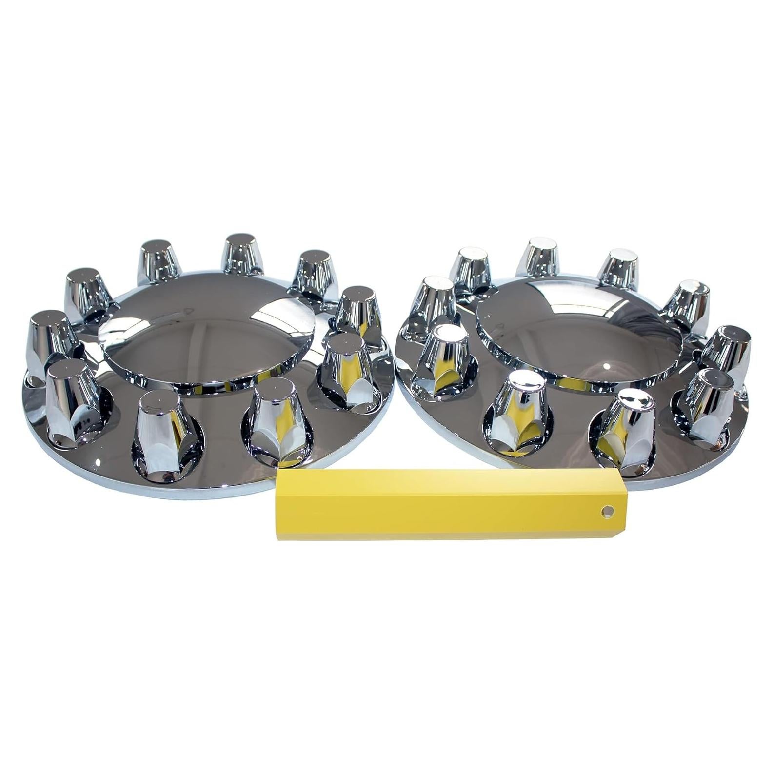 Juego de Cubiertas de Rueda Delantera JIARU ABS Cromado 20-24.5"