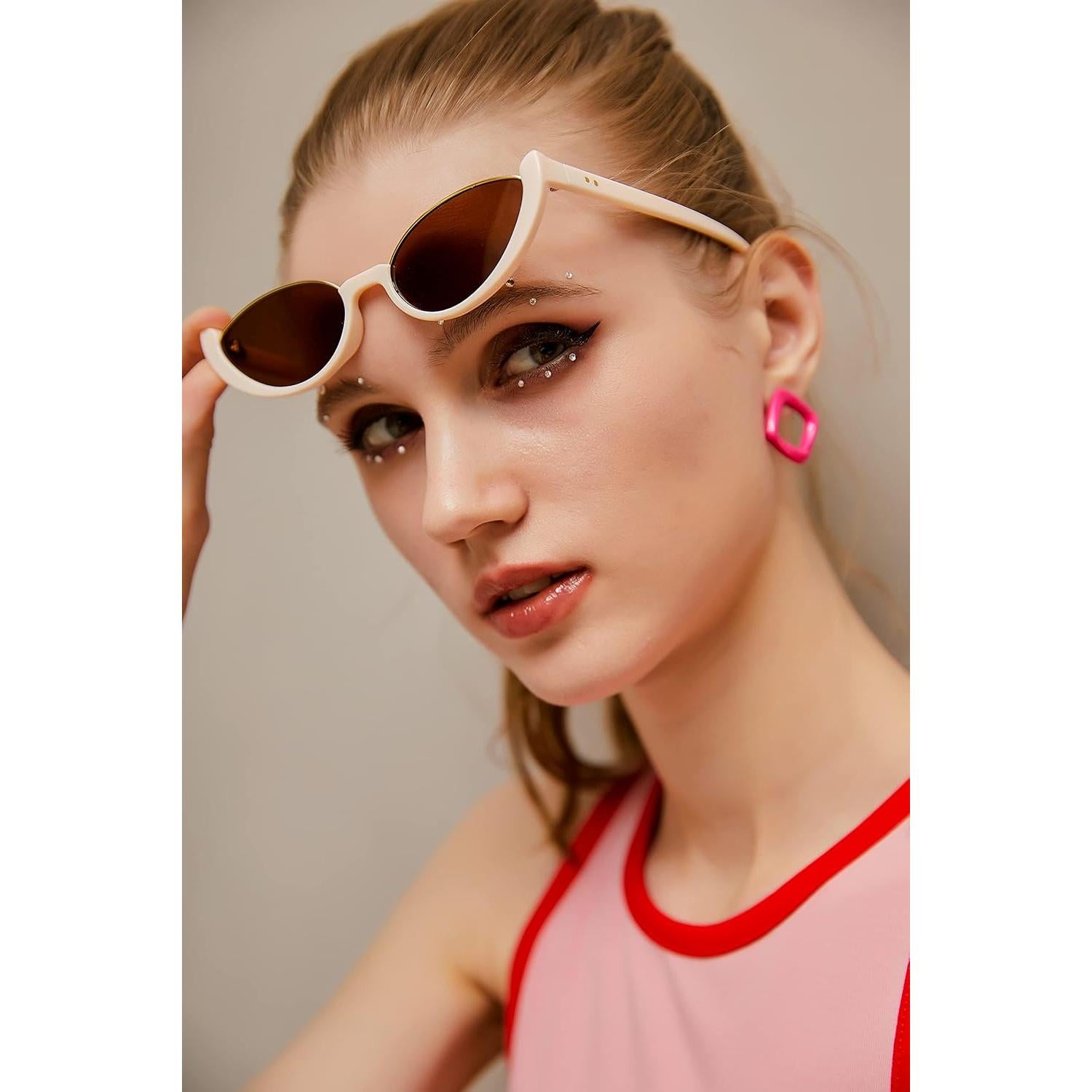 Gafas de Sol Ojo de Gato FEISEDY UV400 para Mujeres