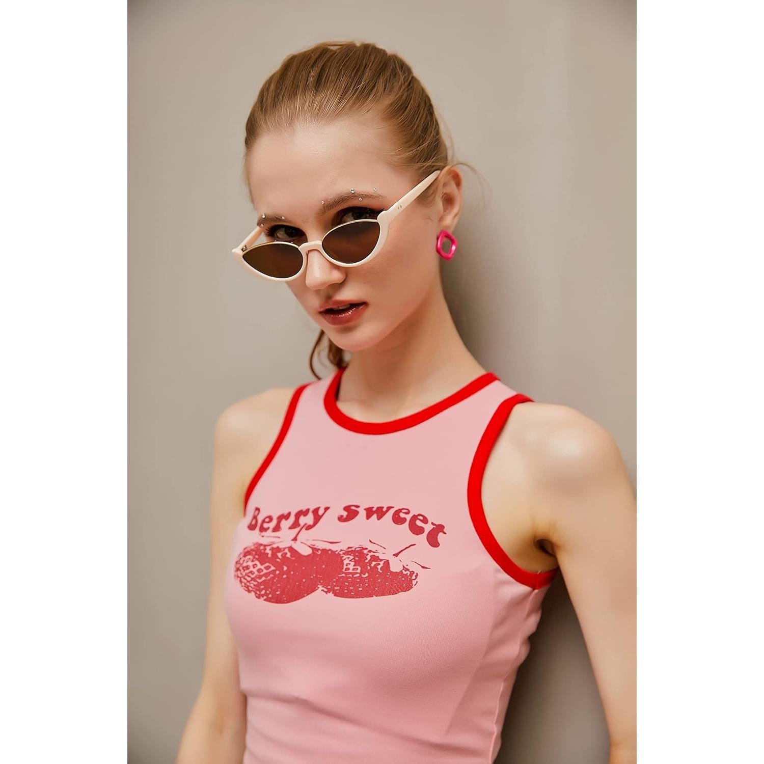 Gafas de Sol Ojo de Gato FEISEDY UV400 para Mujeres