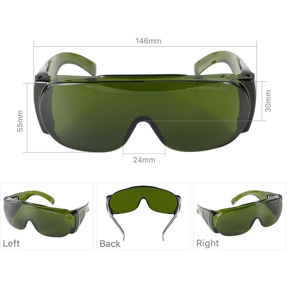 Gafas de seguridad láser Cloudray 1064nm OD 6+ CE