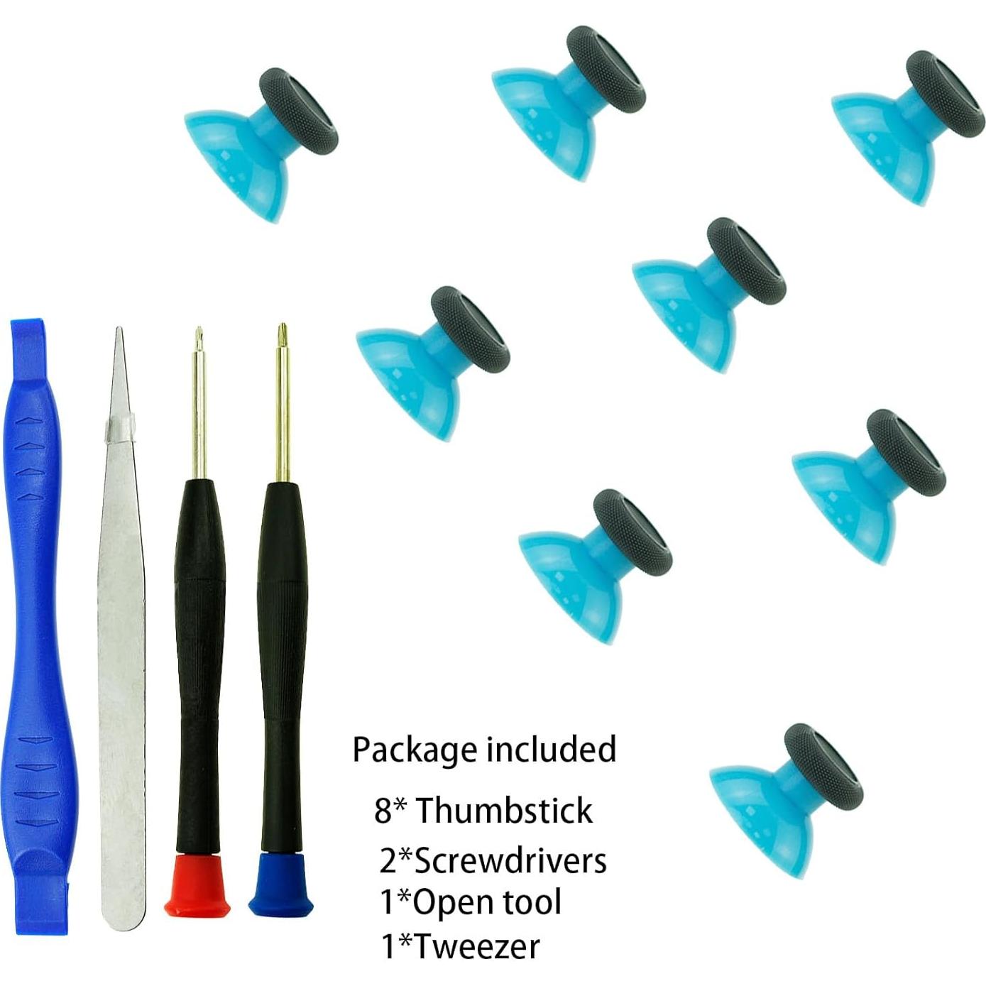 Reemplazo Thumbstick Xbox One S/X/Elite - 8 Piezas Multicolores