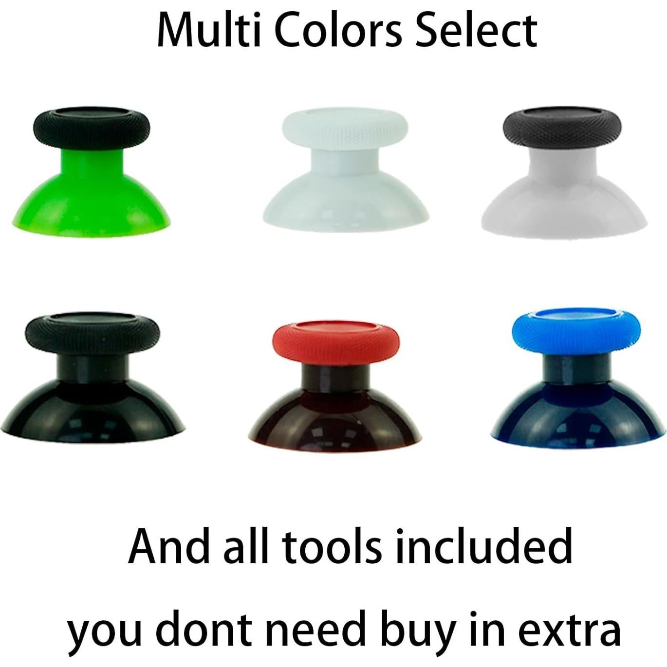 Reemplazo Thumbstick Xbox One S/X/Elite - 8 Piezas Multicolores