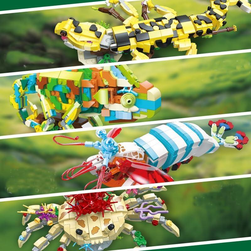 Conjunto de Construcción Cangrejo Océano APCUTE 17x14.2cm