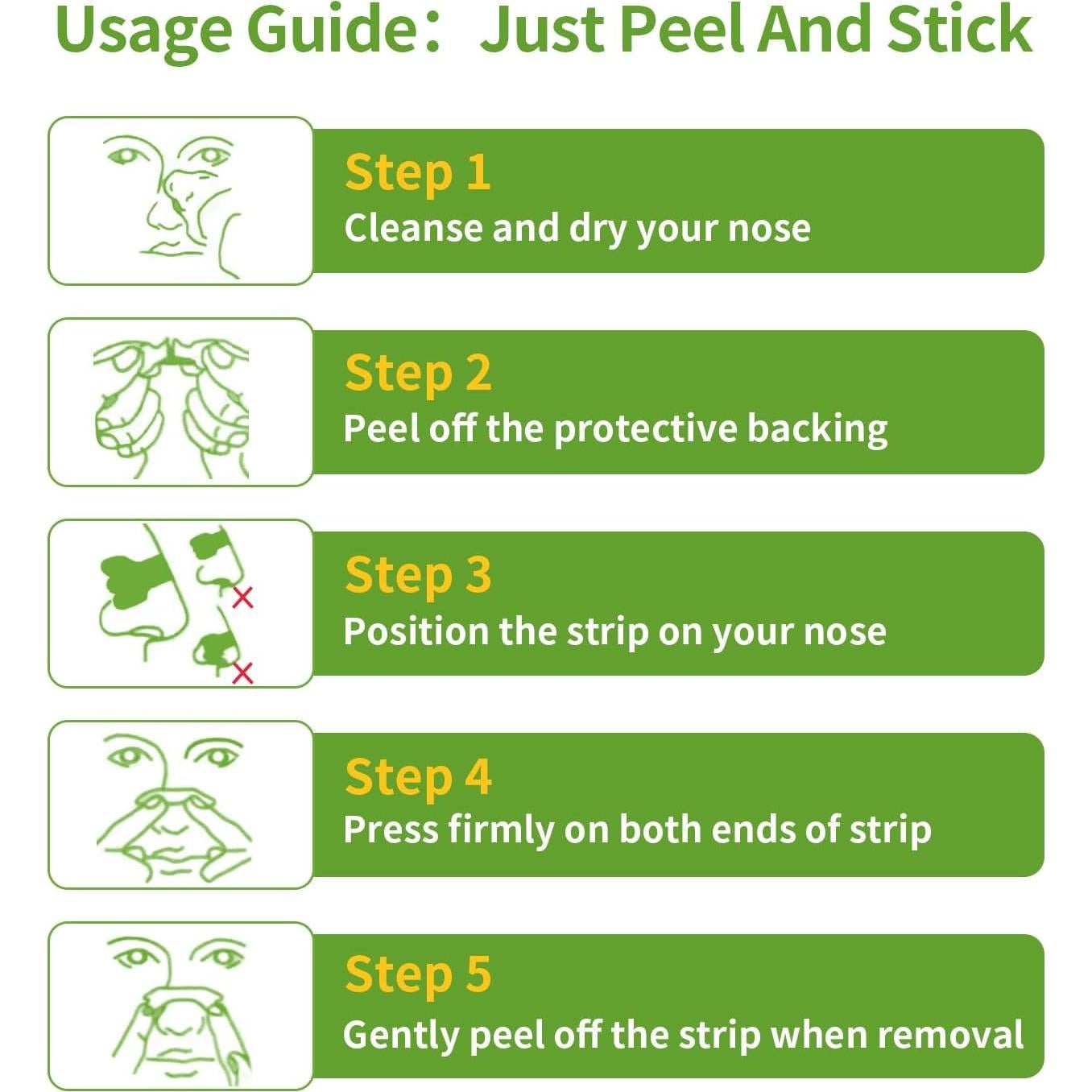 Tiras Nasales Healpatch para Ronquidos y Congestión - 30 Paquetes