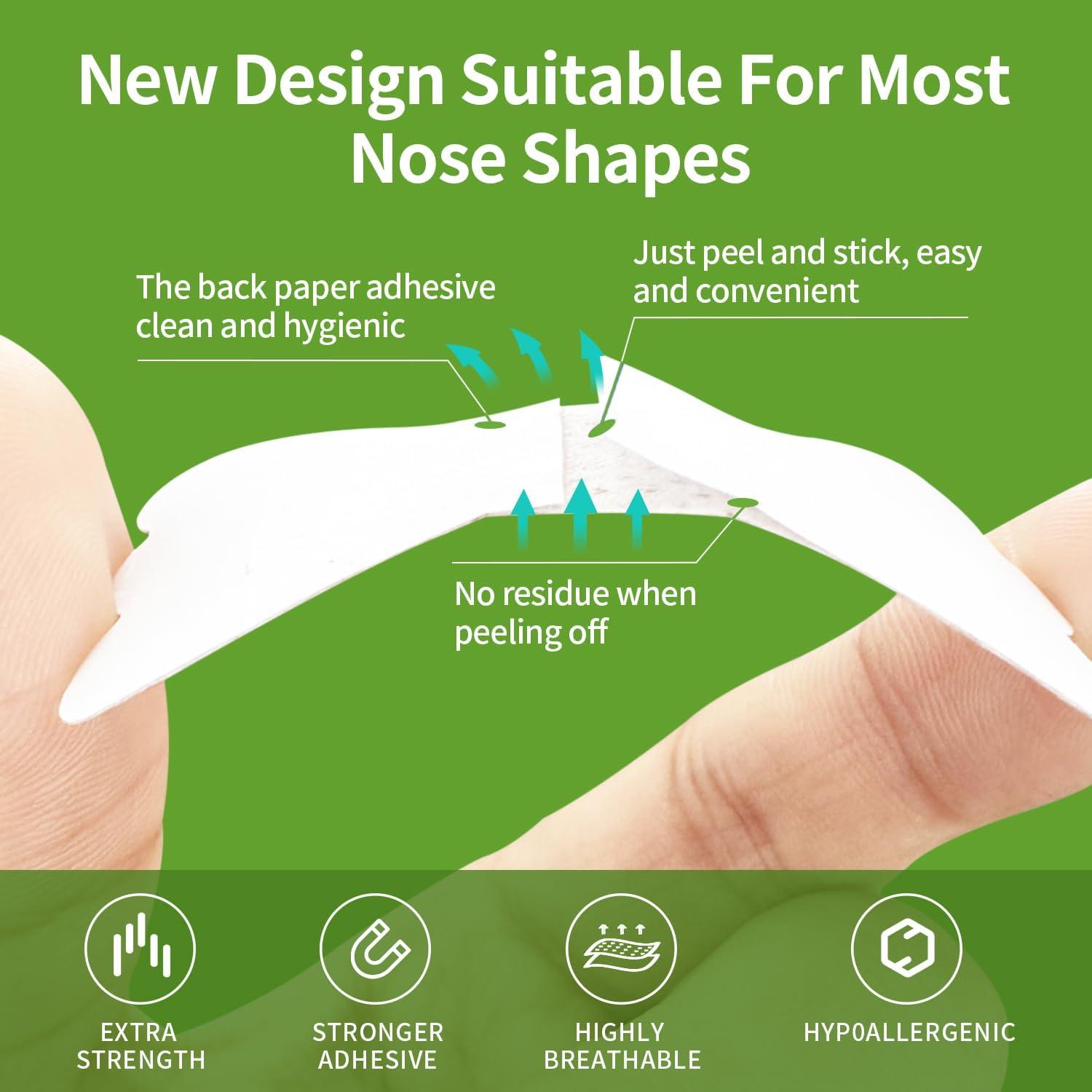 Tiras Nasales Healpatch para Ronquidos y Congestión - 30 Paquetes