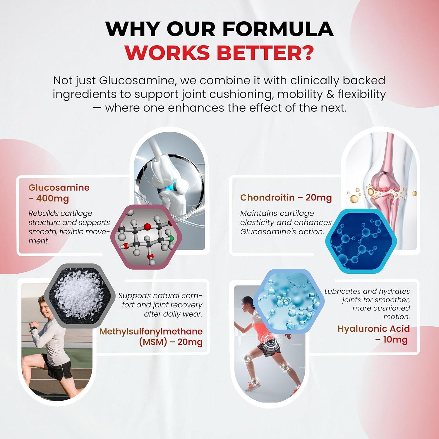 Glucosamina Condroitina MSM Ultra Herbs 150 Cápsulas 7 en 1