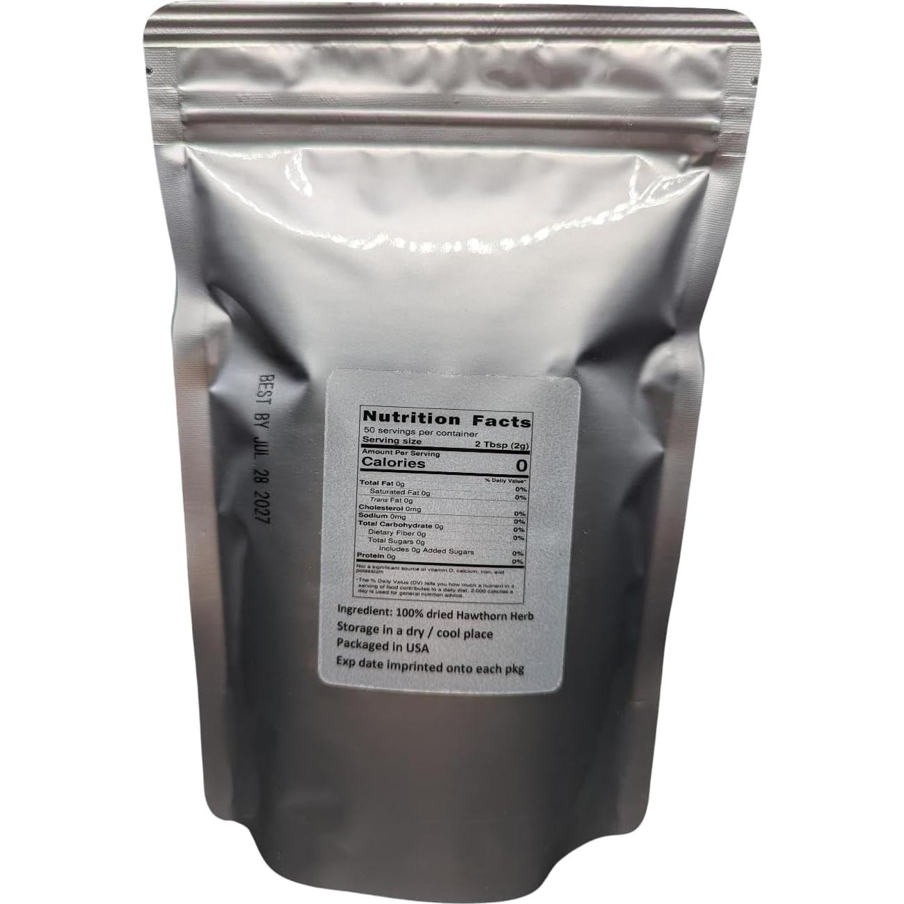 Té de Espino Hoja Suelta y Flor Crataegus 28.35 g - 100% Natural