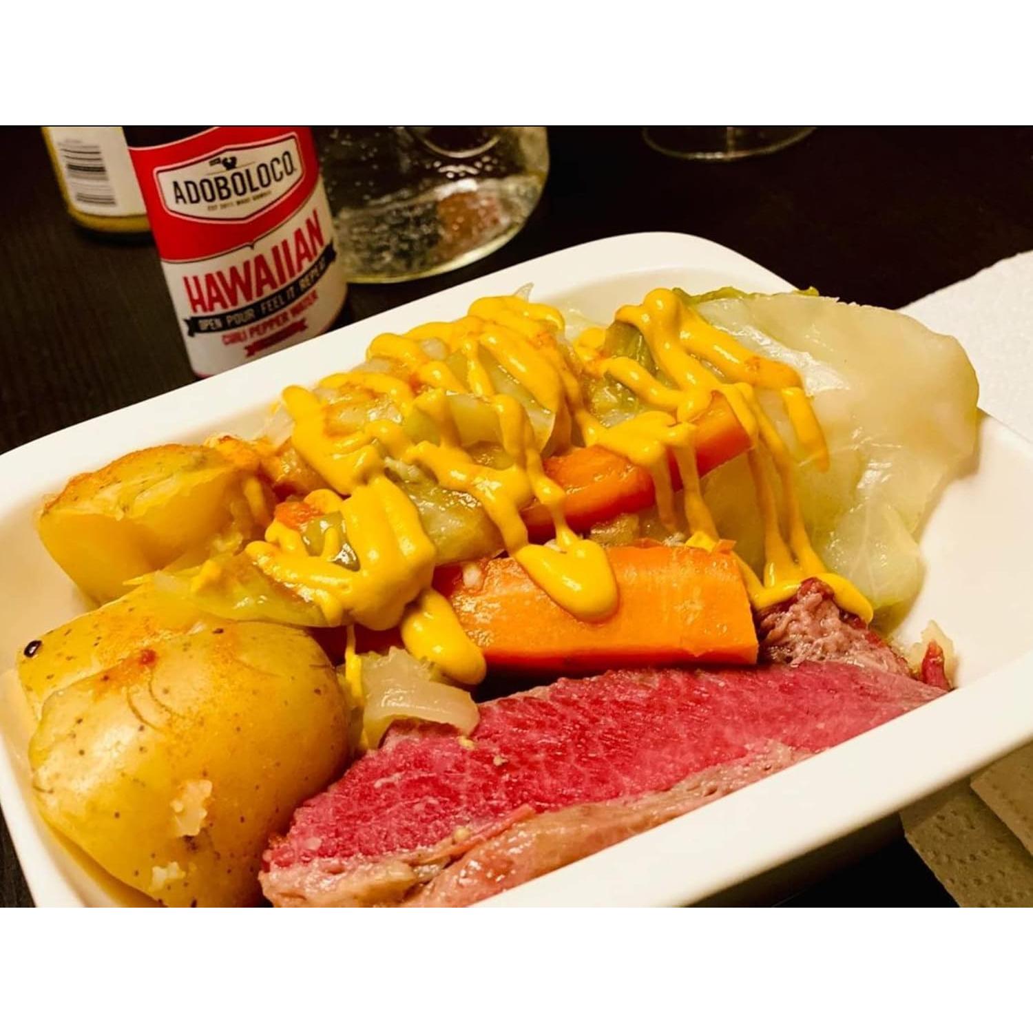 Salsa Picante Adoboloco Agua de Chile Hawaiano 150ml - Calor Medio