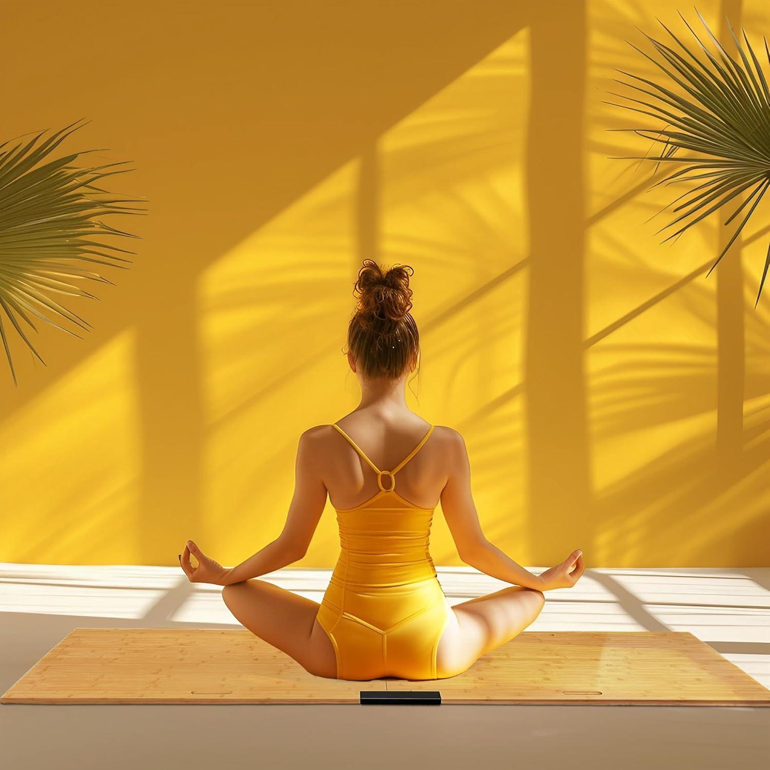 Tablero de Yoga Portátil Montex de Madera 190.5x61cm