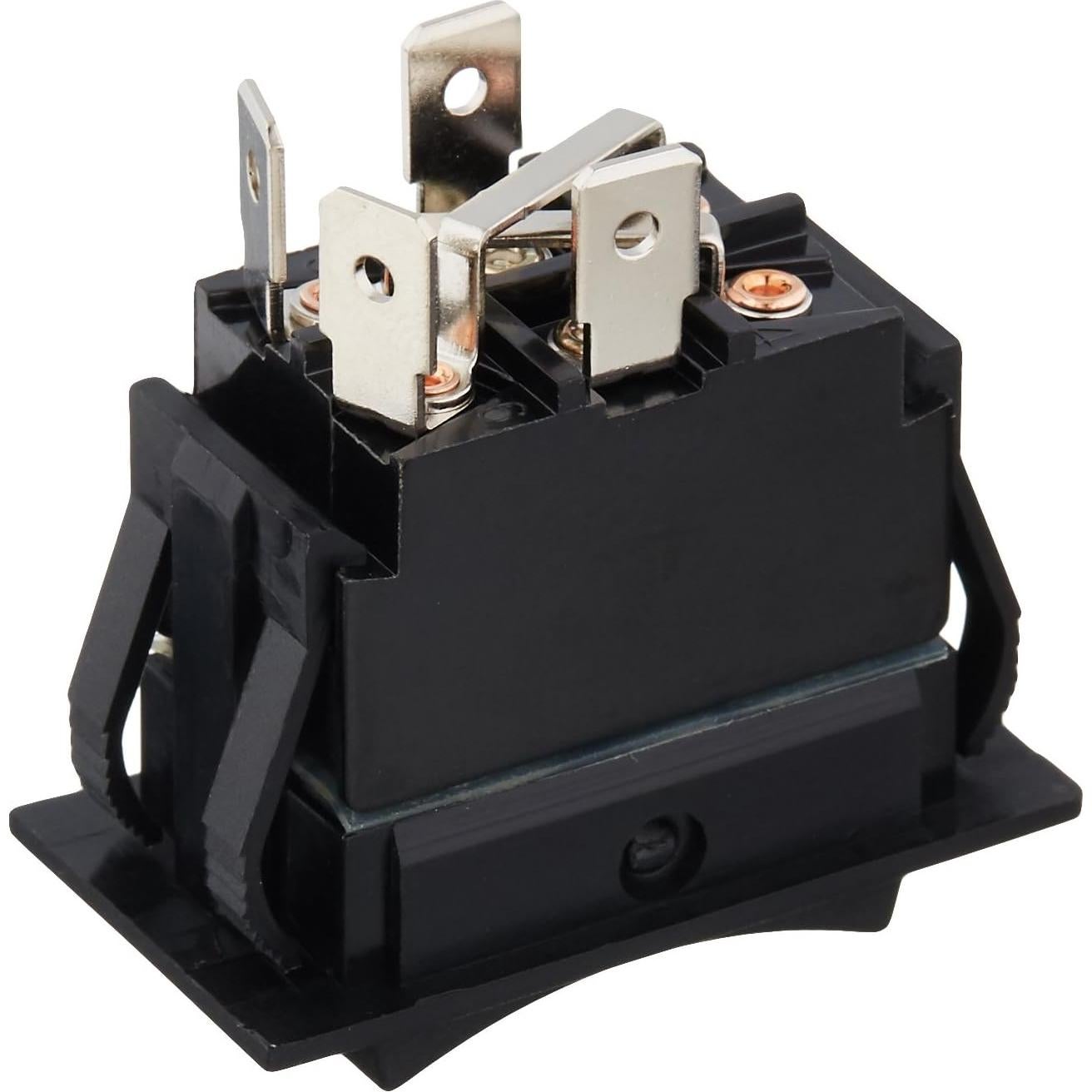 Interruptor Rocker RV Designer S221 20A DPDT Negro